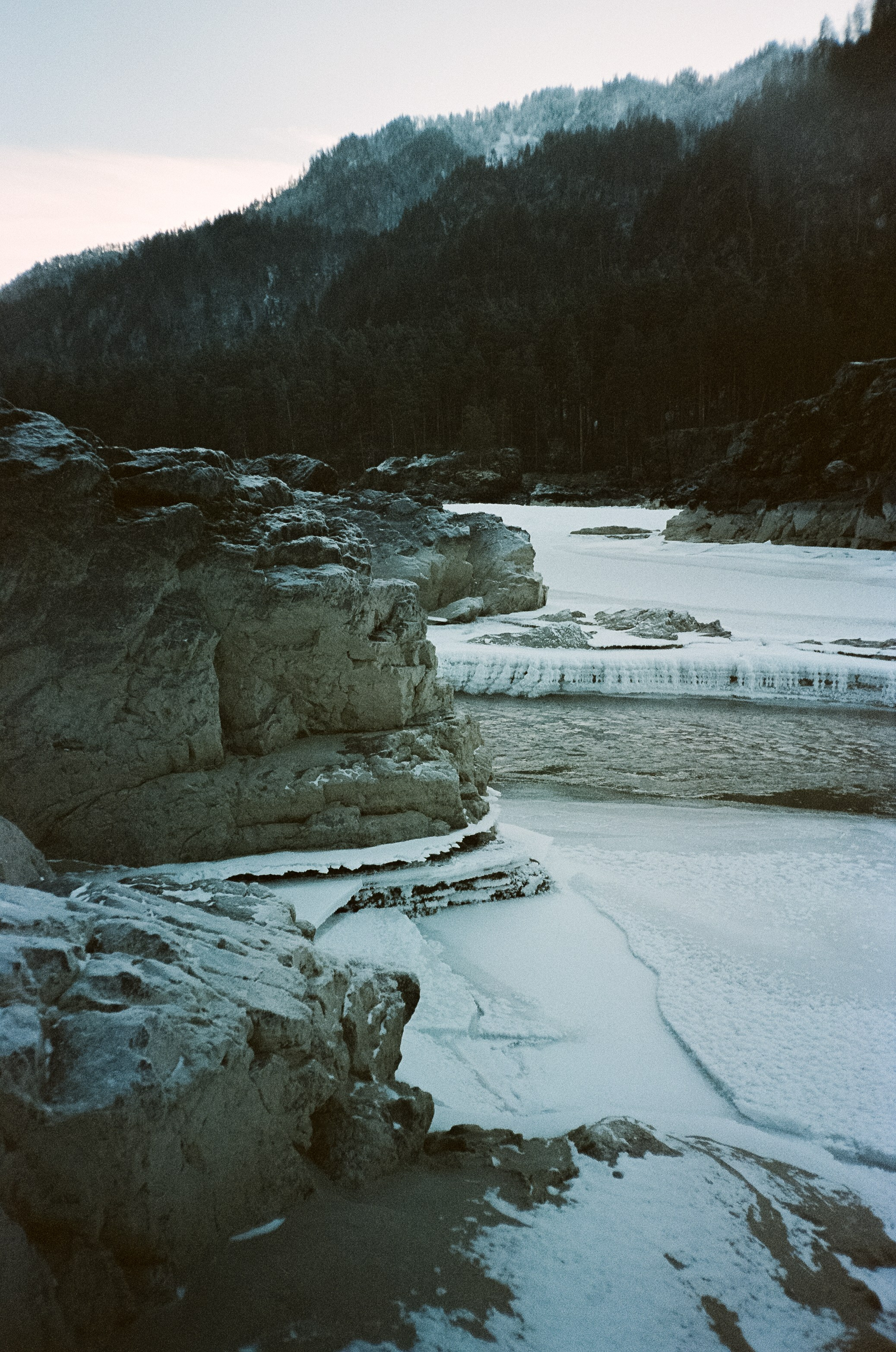Кедровый остров в суровый мороз. Фотограф-документалист Мария Осокина