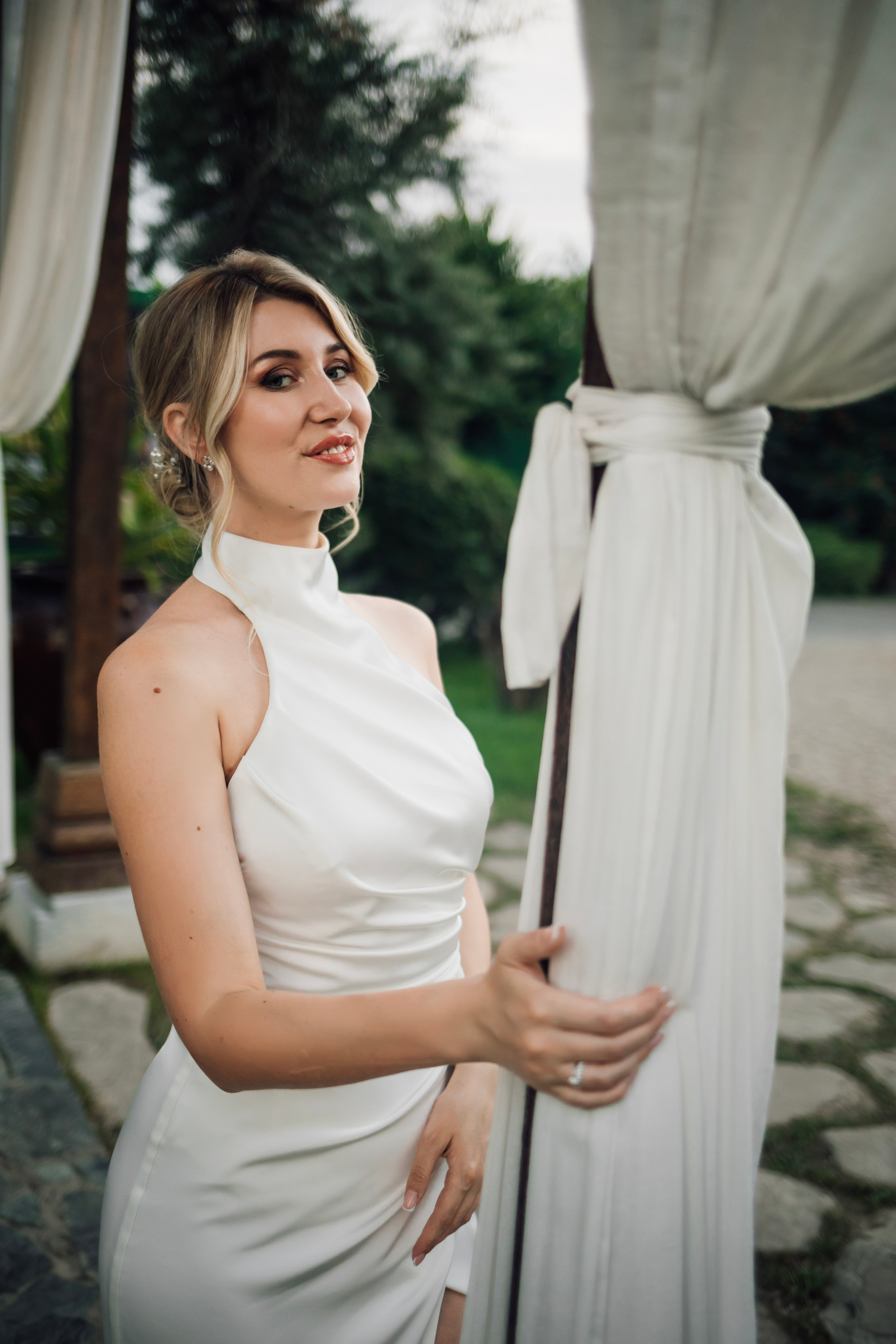 Ольга и Сергей. Свадьба в шатре. Свадебный и семейный фотограф в Москве Евгения Лисина