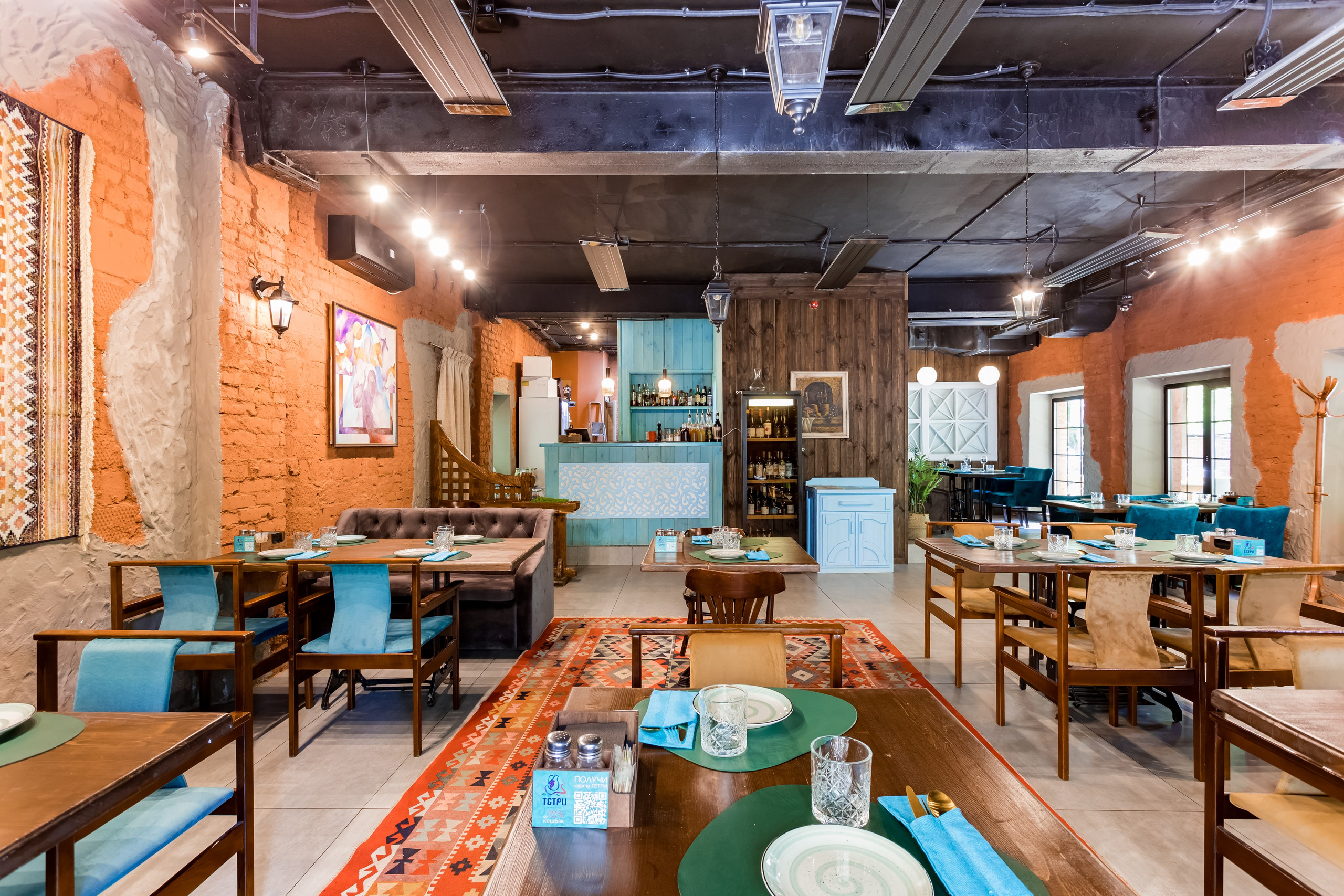 Интерьерная фотосессия для ресторана Тетри на Кунцевской. Интерьеры, Контент, Портреты | Фотограф в Москве Дани Терно