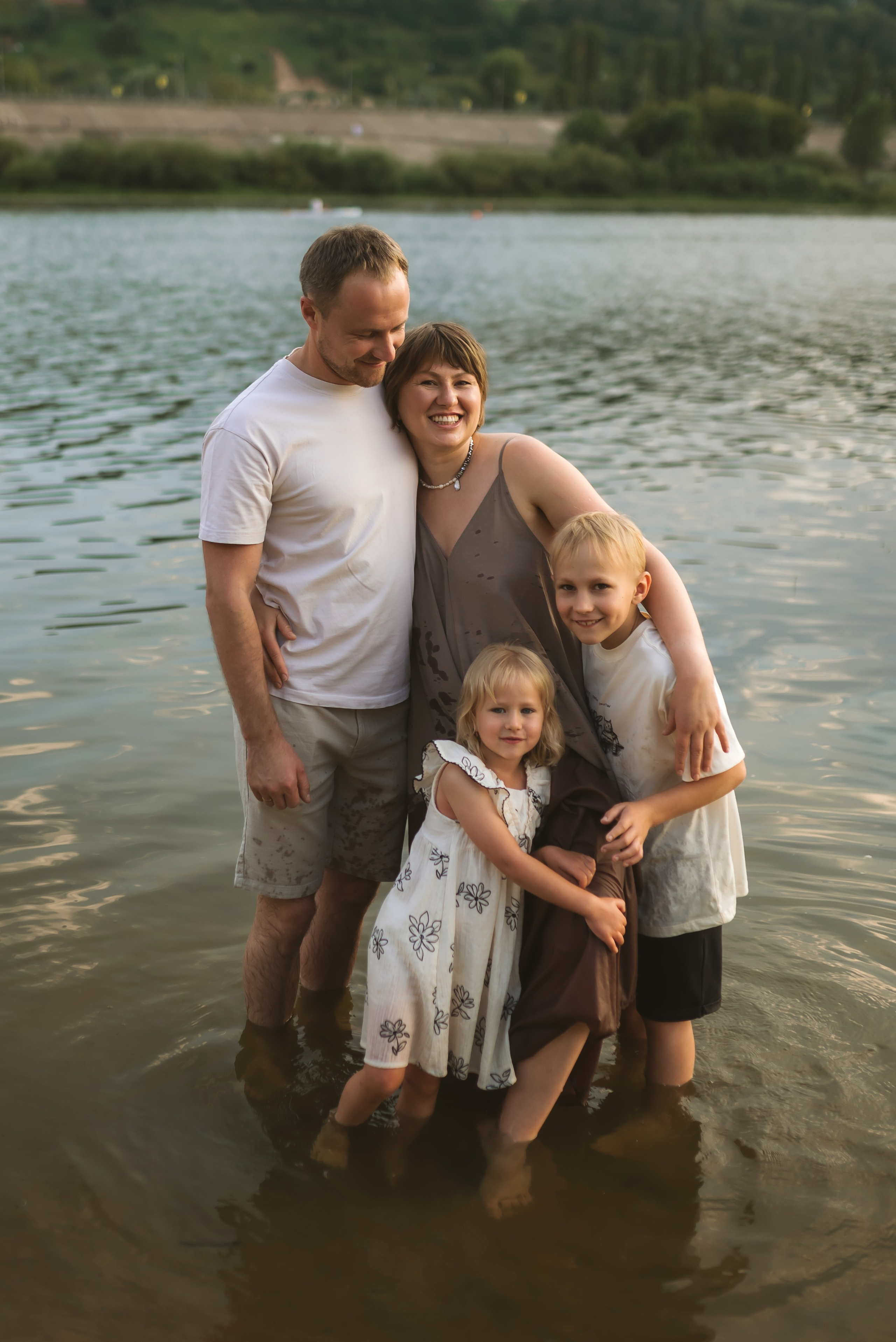 Света, Максим, Никита и Даша. Семейный и портретный фотограф Нижний Новгород