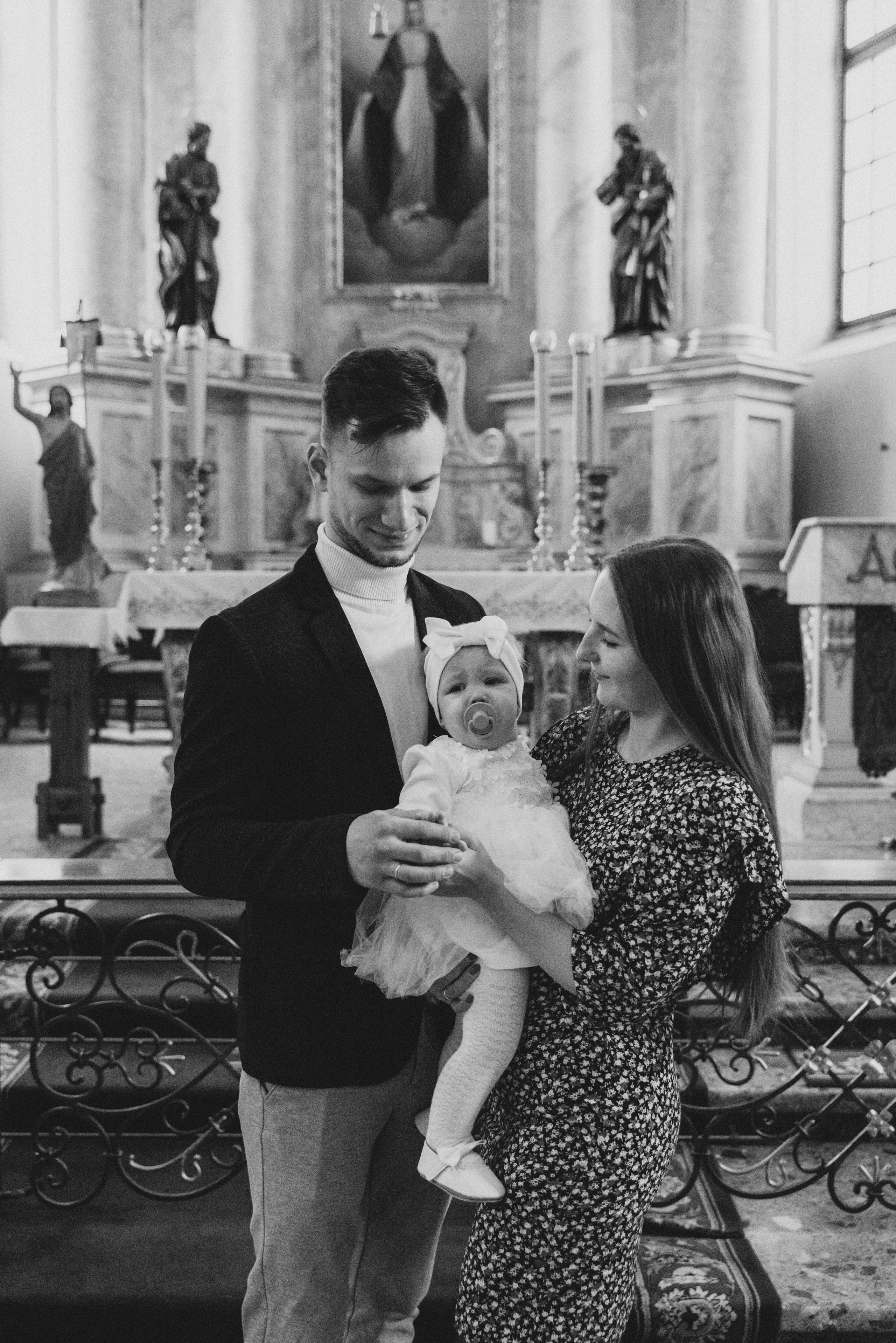 Крещение Ульяны (Белый костёл). Семейный фотограф в Минске Дарья Дреко