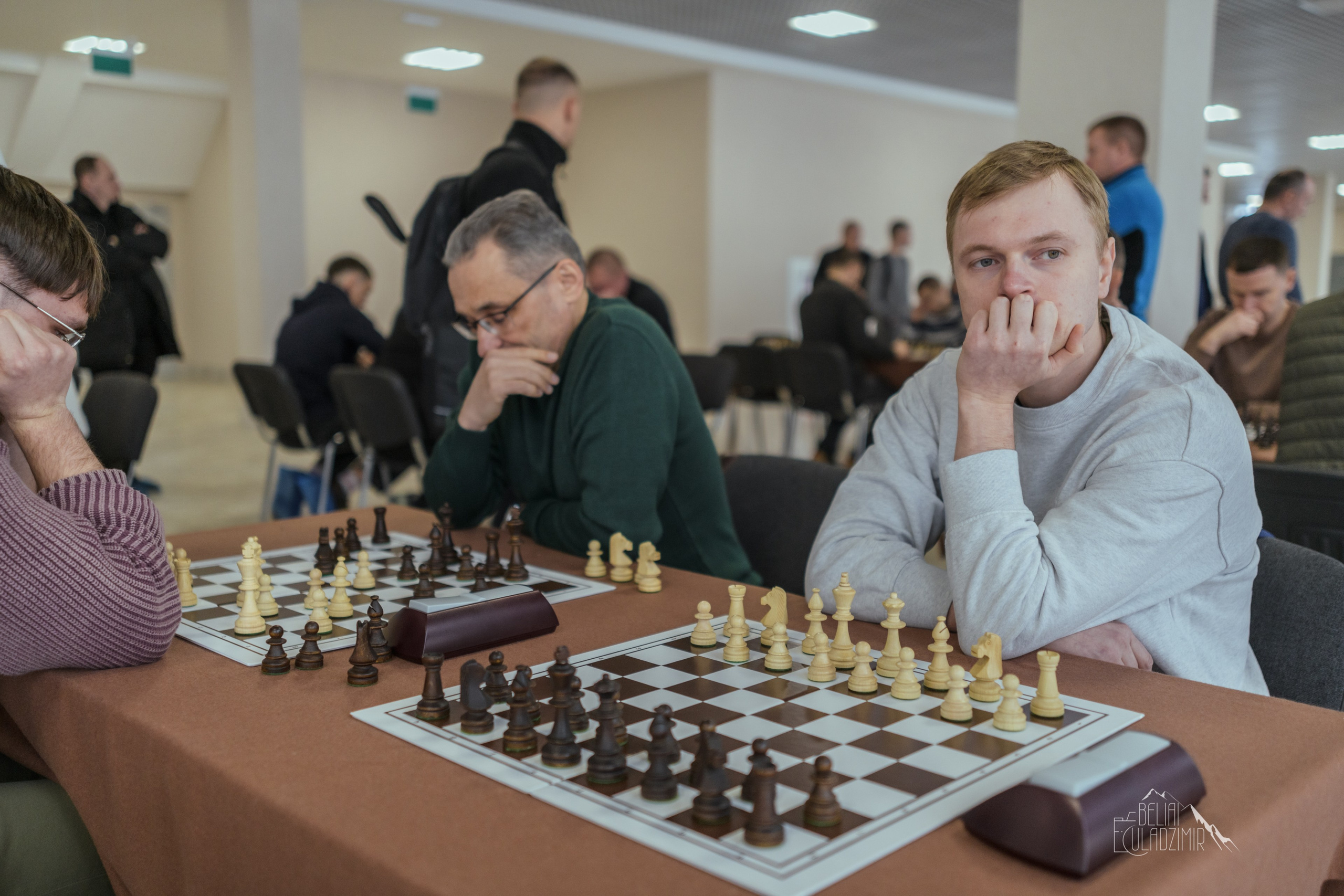 Шахматы на МНПЗ. Репортажный фотограф Владимир Беляй