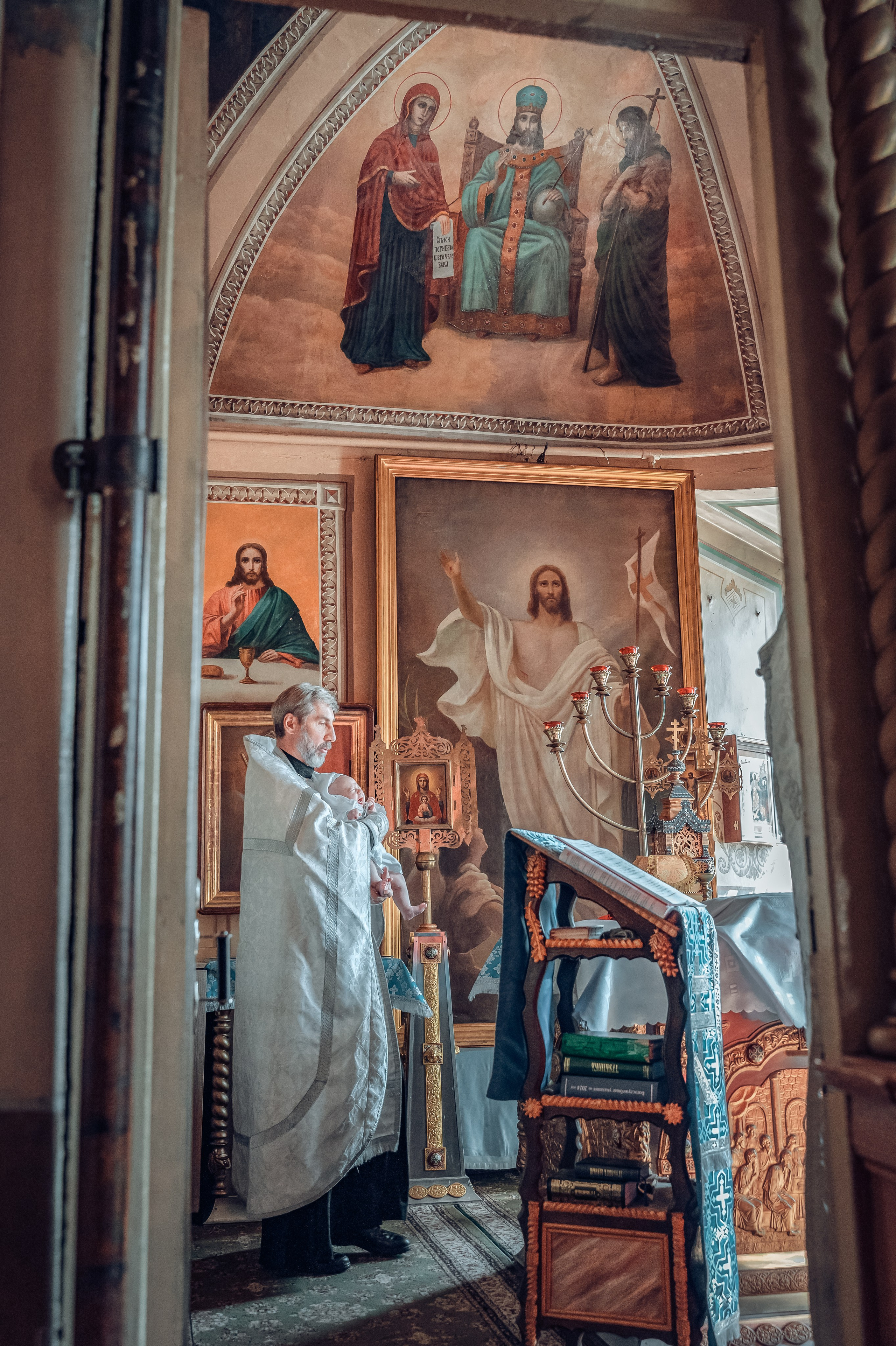 Таинство Крещения (репортажная съемка). Moscow_CPC