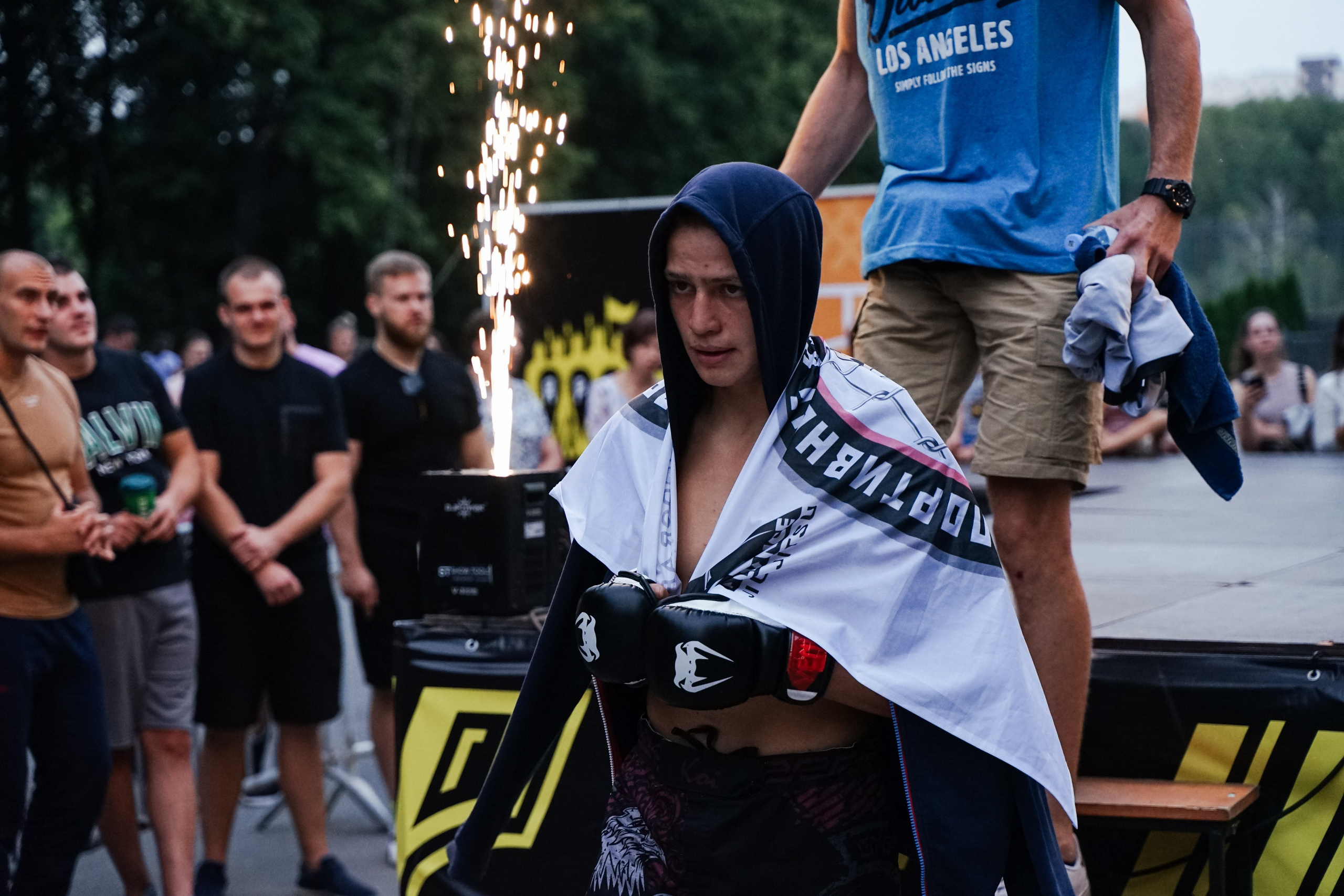 Вечер боев в ЦПКиО. Фотограф Надежда Погребняк | Рязань | Москва