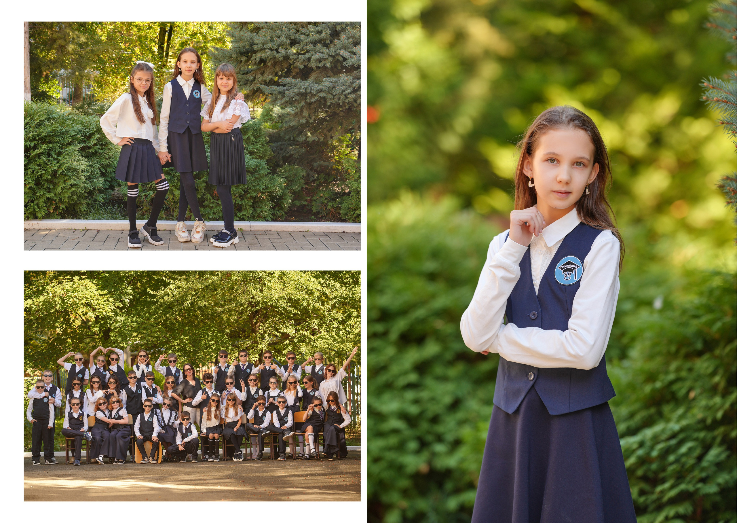 ГИМНАЗИЯ 69 4 Д. Красивый выпускной альбом в Краснодаре