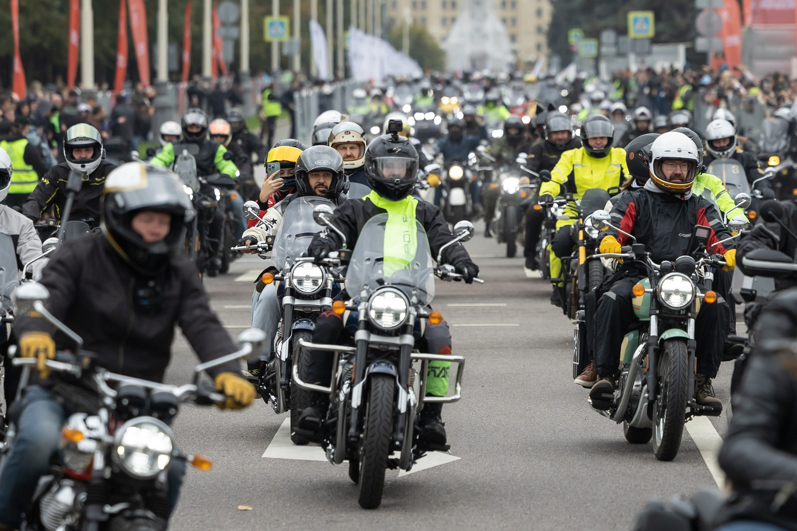 13-й Московский Мотофестиваль. Фотограф Владимир Охрименко