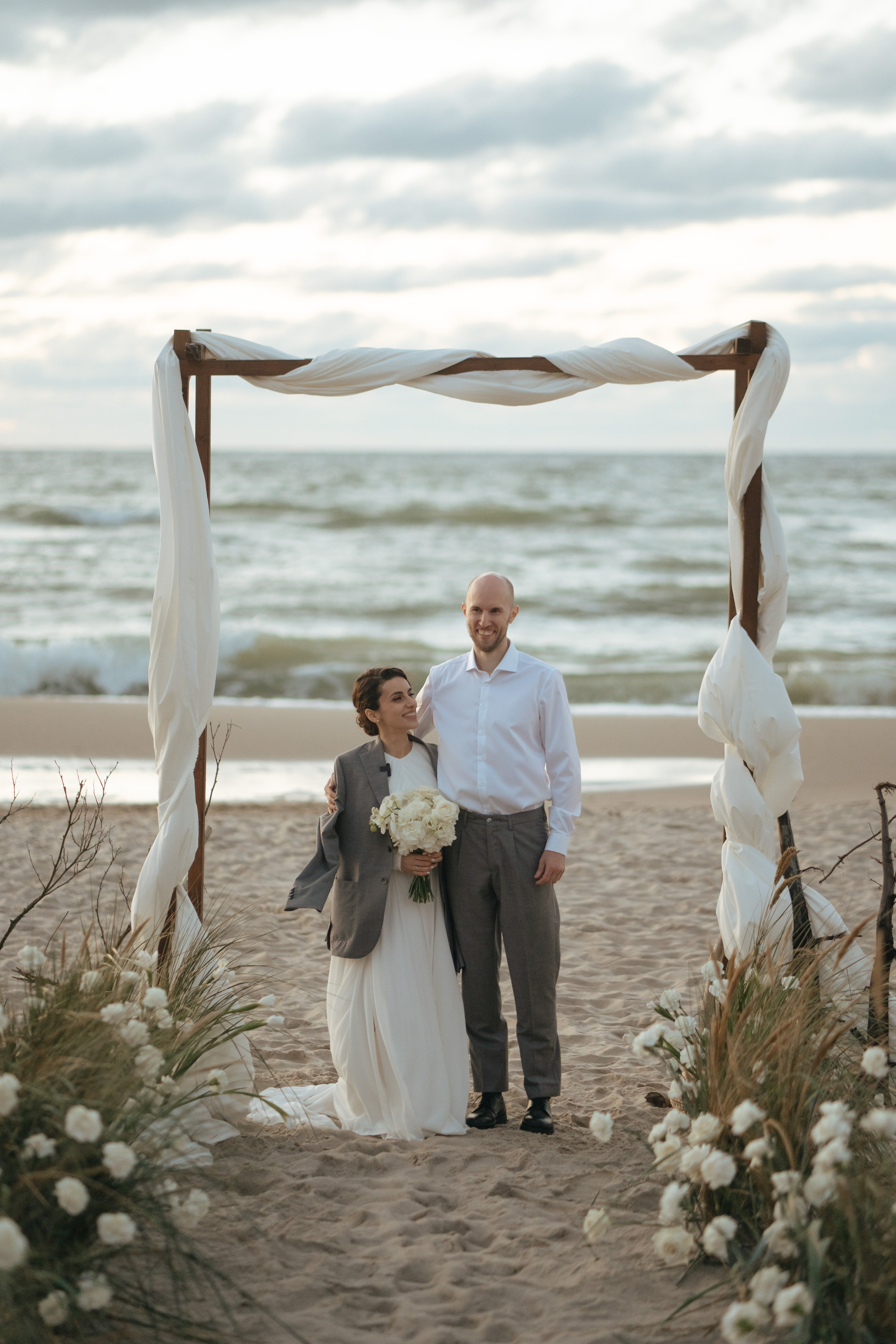 Алима & Никита. Куршская коса. Оформление свадеб, декор свадеб Вера Маркова, Москва