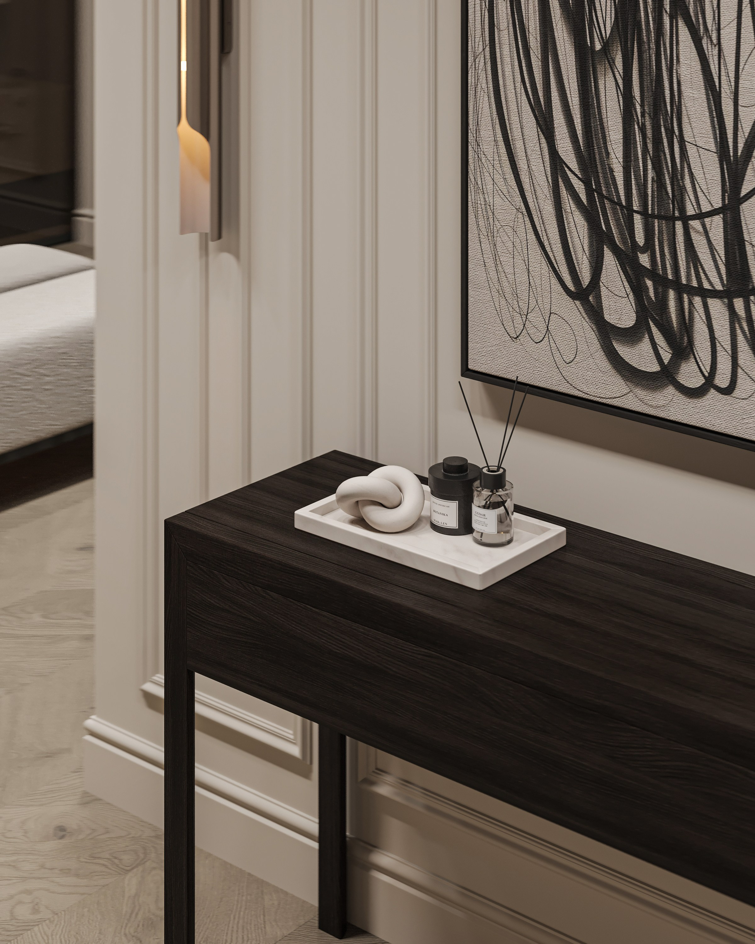 Кухня-гостиная ЖК «Континенталь». 3D визуализация интерьера Надежда Соколова