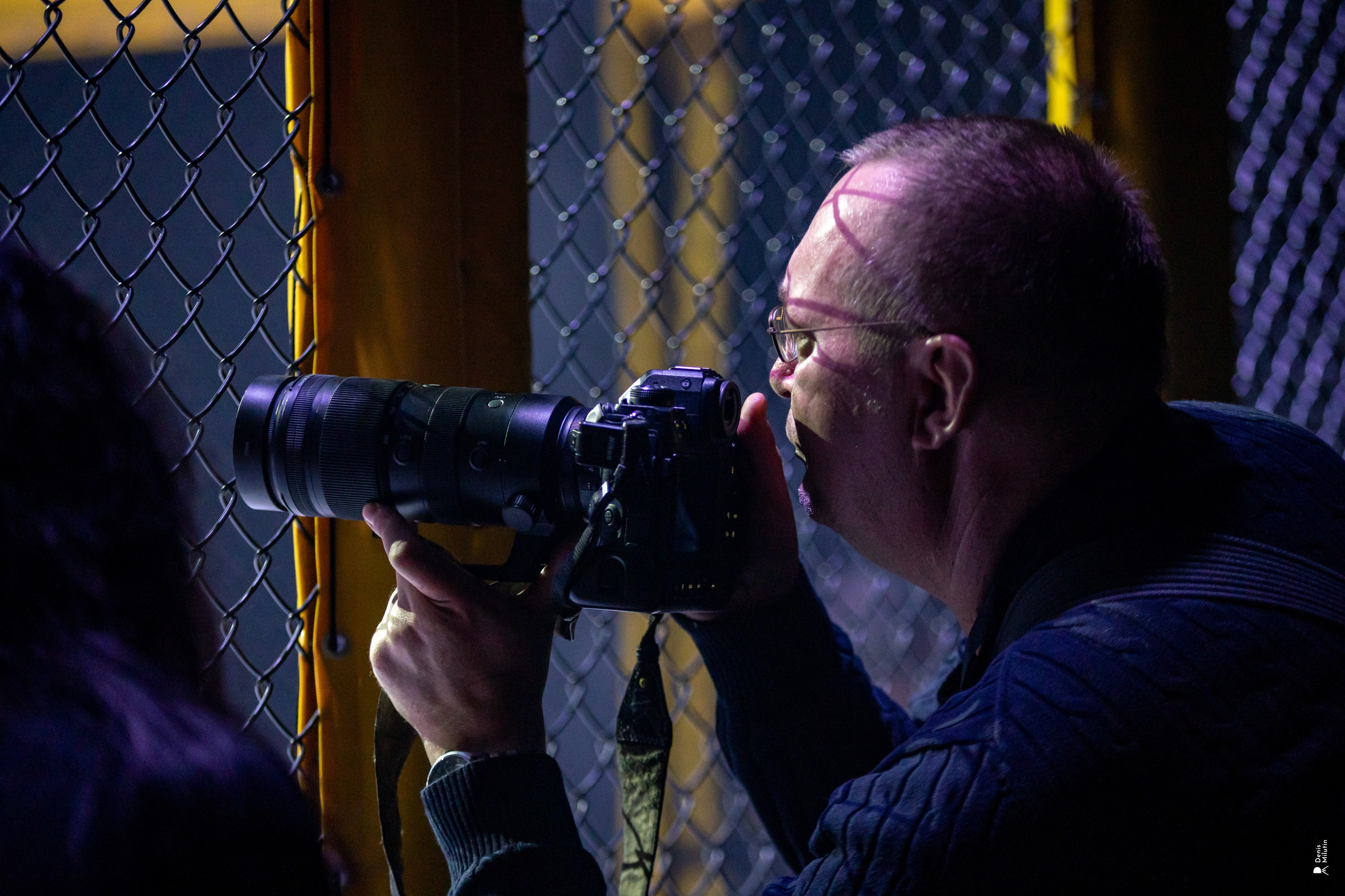 Бои в клетке «Северный Воин». Портретный фотограф Денис Милютин