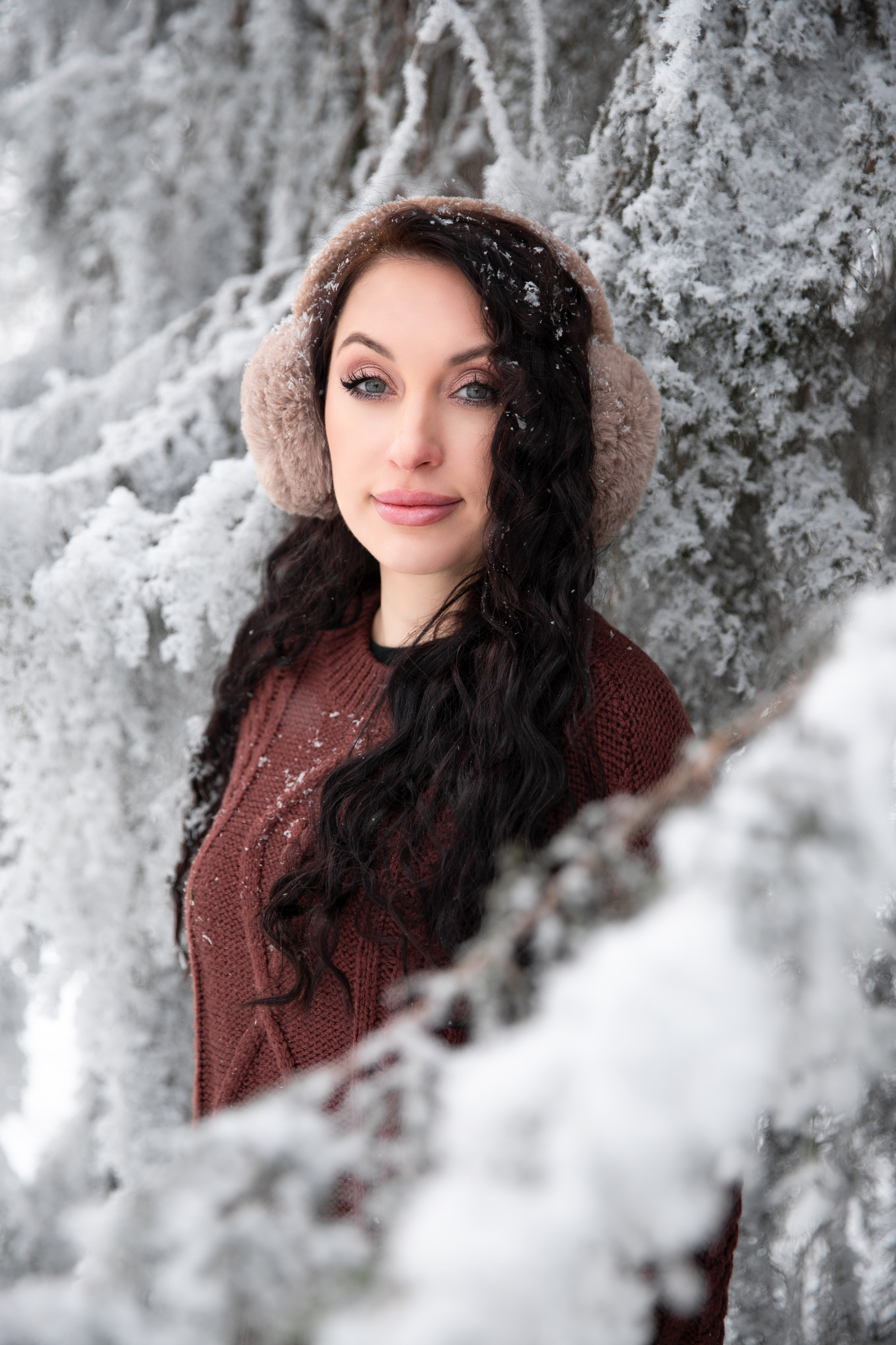 Снежная фотосессия. Свадебный и семейный фотограф в Кореновске и в Краснодаре