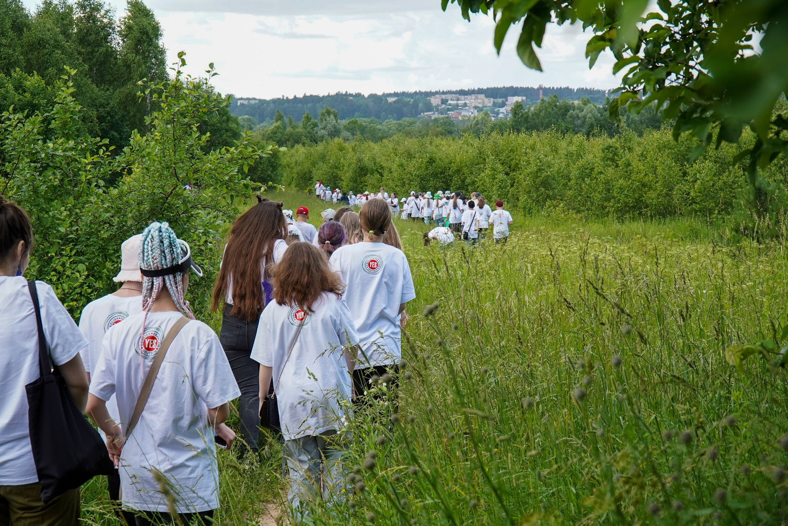 ЯЗЫКОВОЙ ЛАГЕРЬ YES. Фотограф Наталья Погодина в г. Обнинске