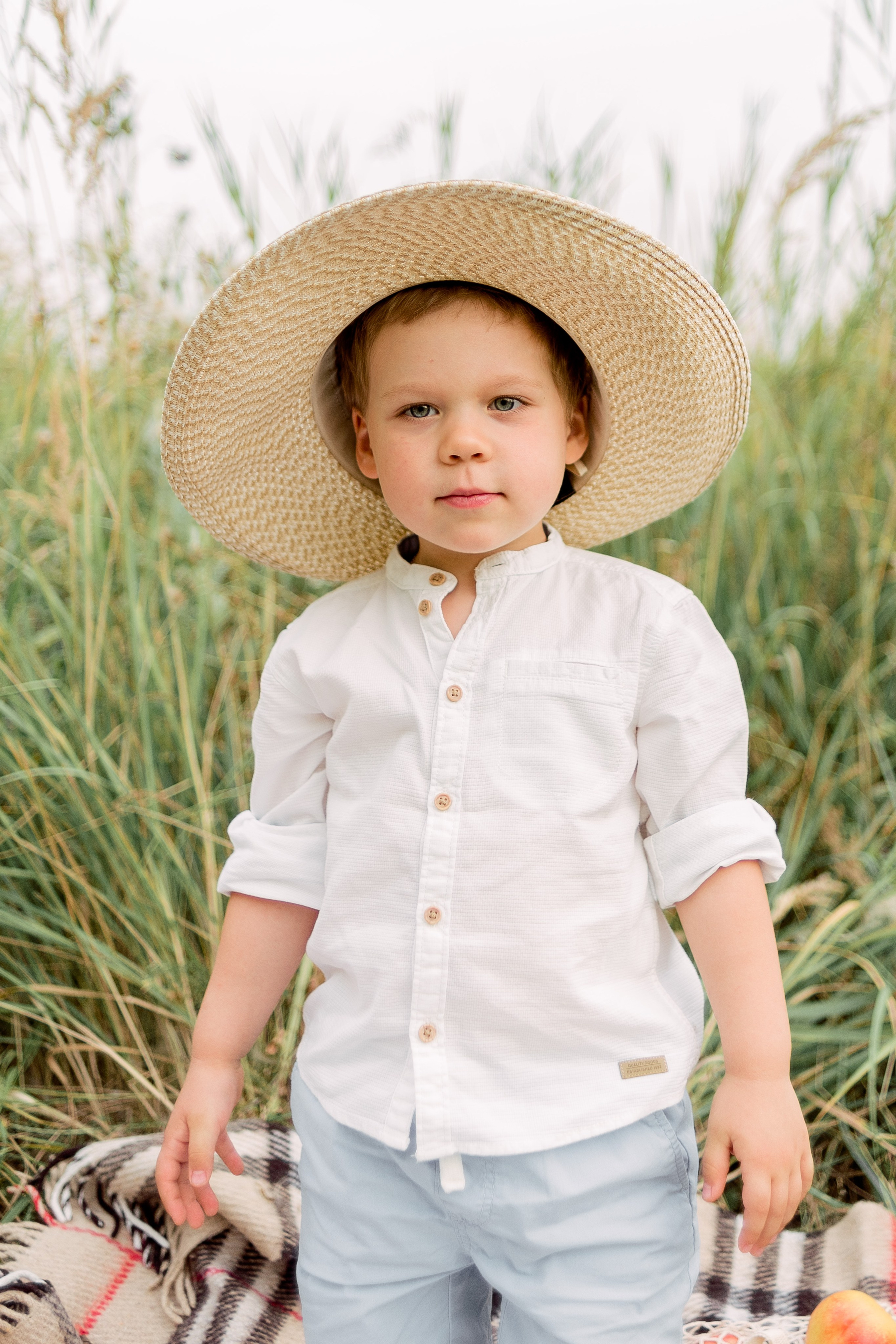 В поле. Фотограф Юлия Попова