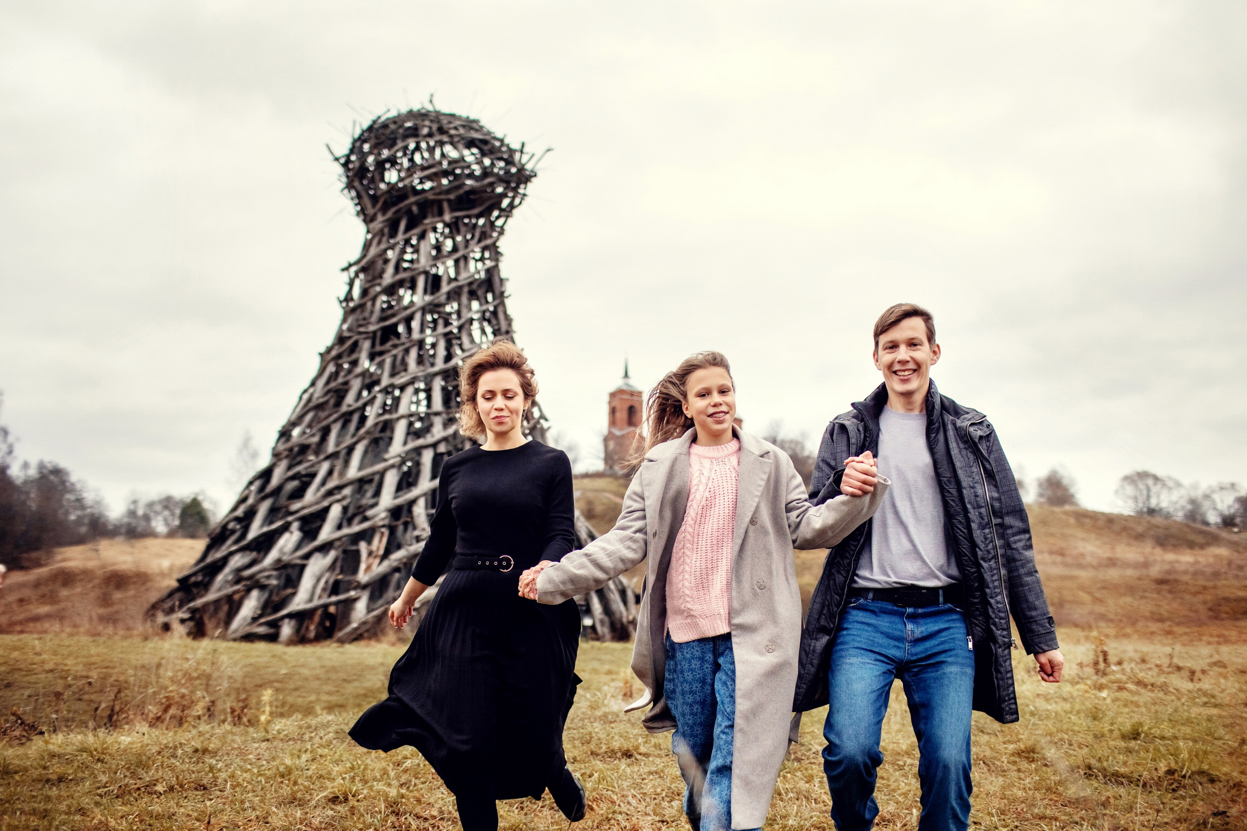 Лёша, Вика и Василиса. Детский и семейный фотограф в Москве Анна Ипатьева