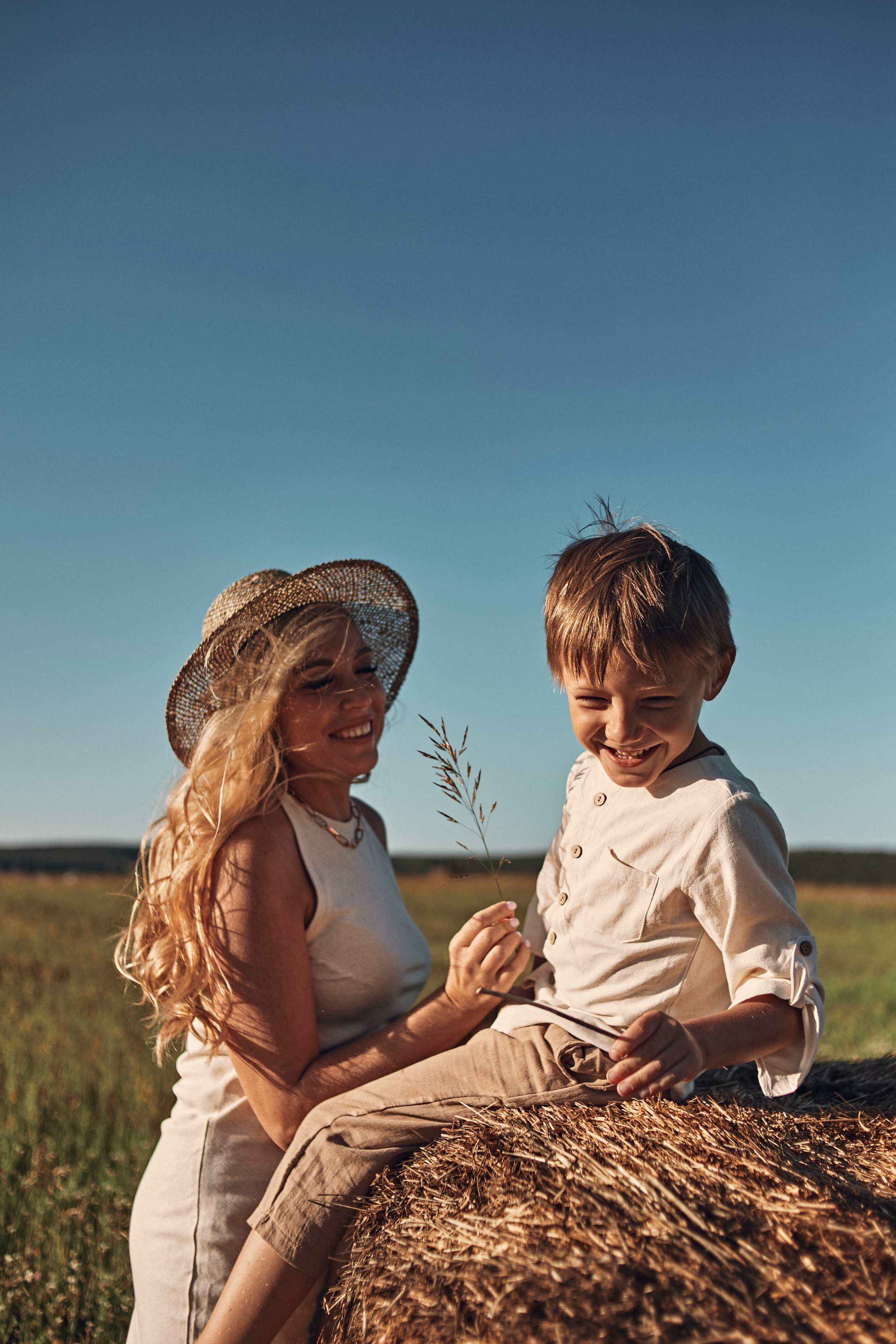 Оля с сыном. Главная