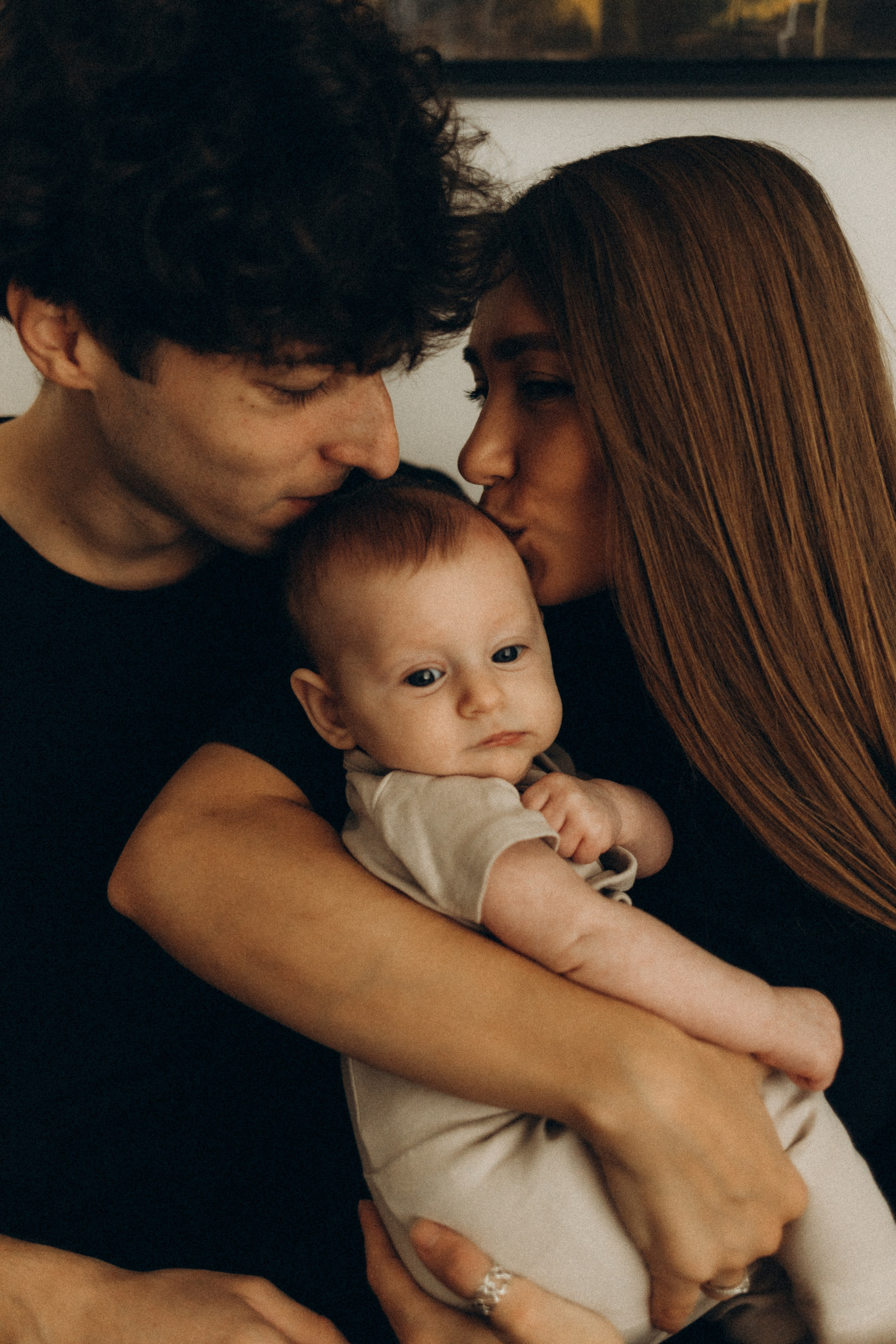 Малышка Полина. Анастасия Кацуба. Фотограф материнства и семейный фотограф. Валенсия