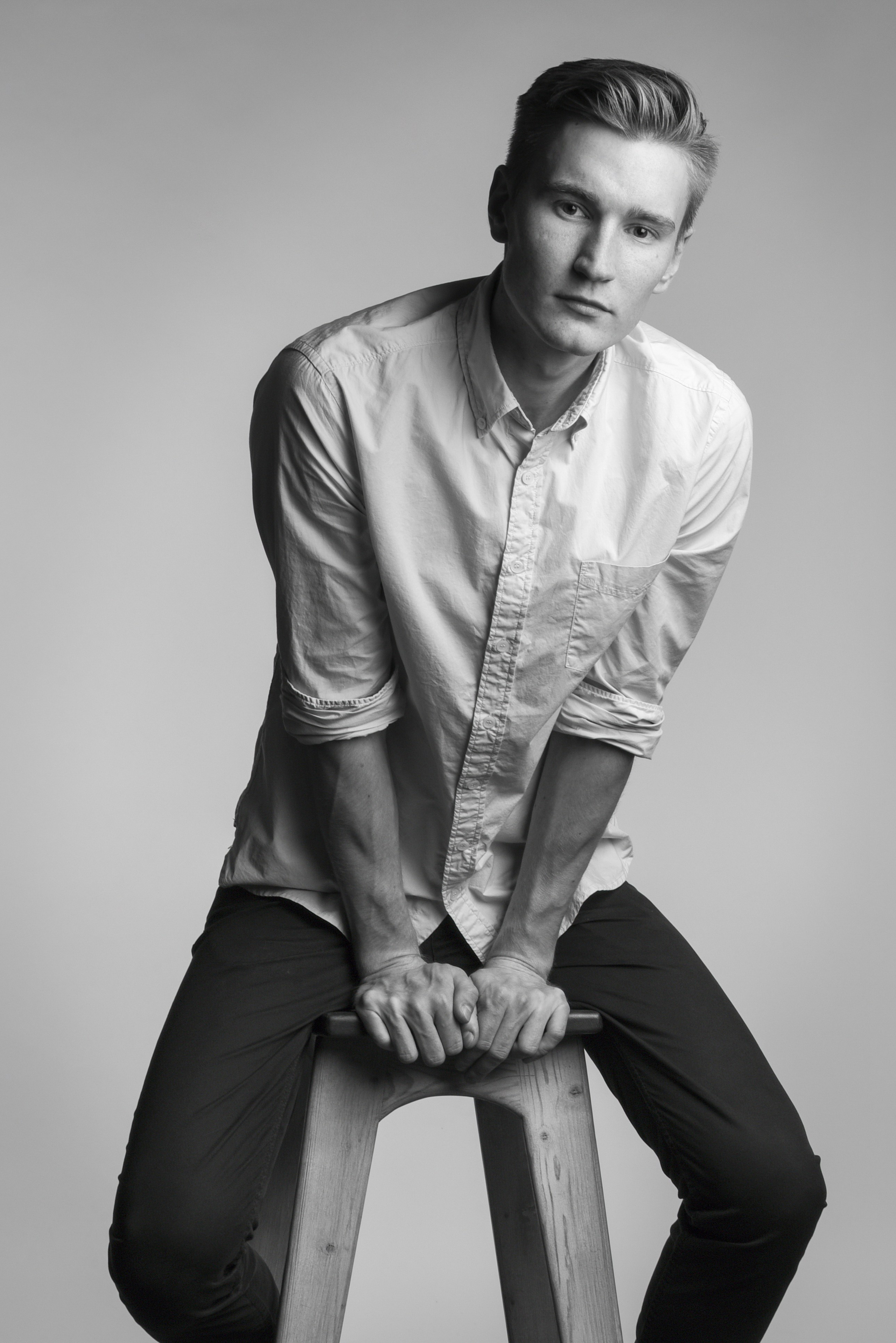 Николай, съёмки в фотостудии. Фотограф в Санкт-Петербурге Виктор Кудряшов