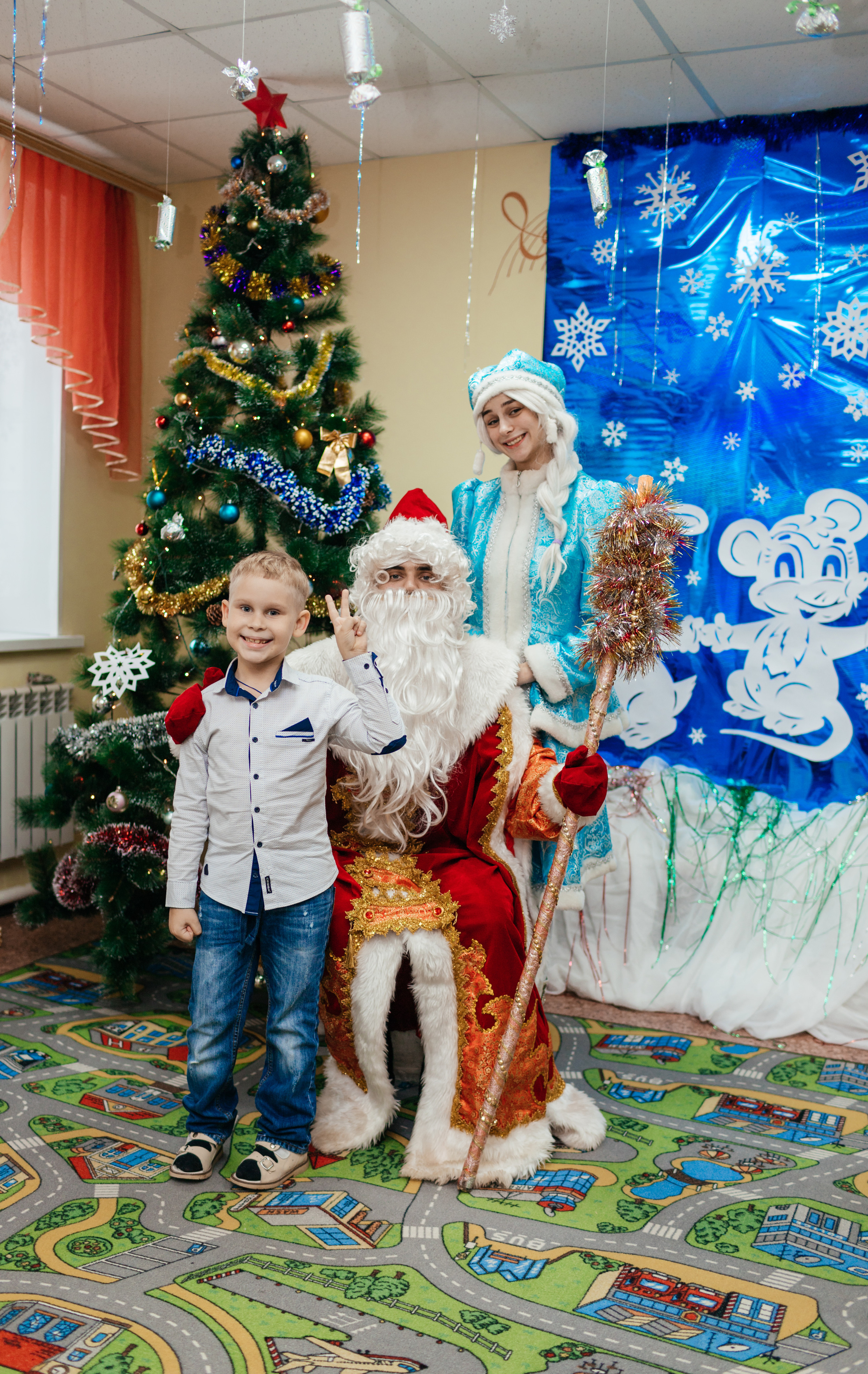 Дет.сад НГ утренник. Свадебный и семейный фотограф в Воронеже Катя Фишка