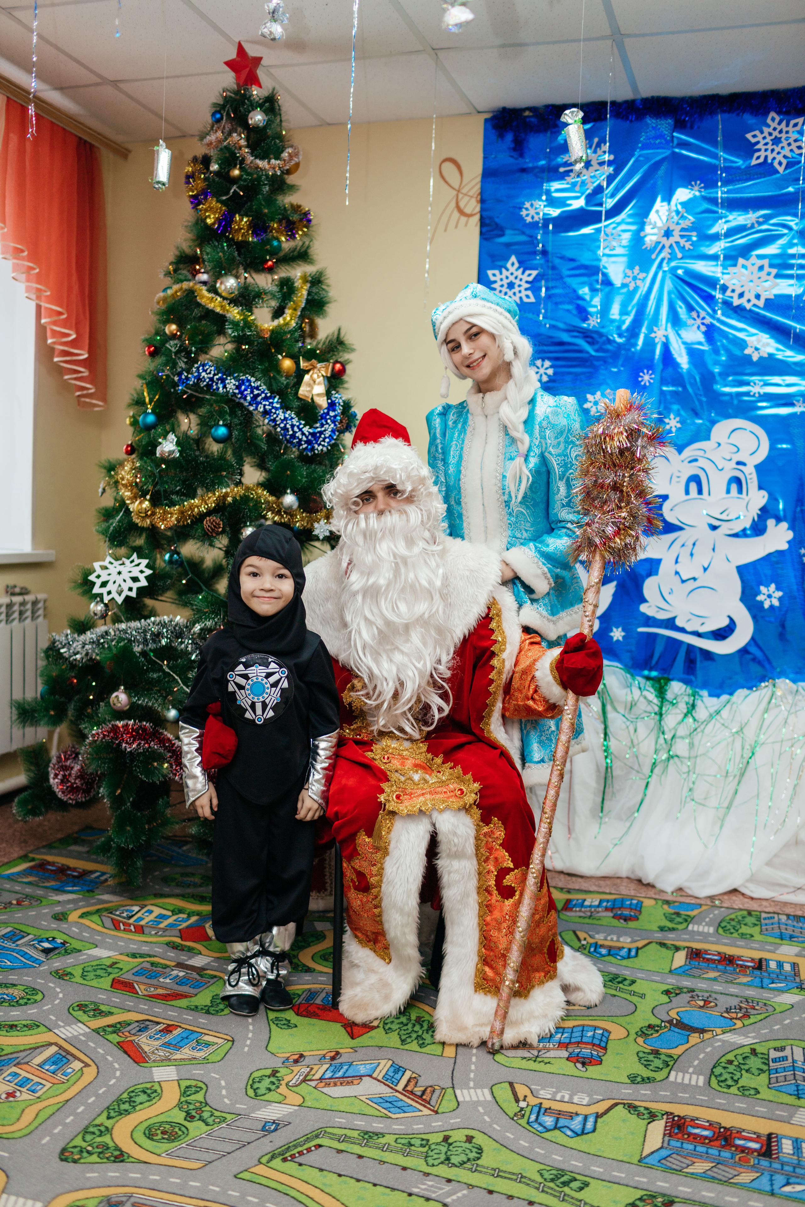 Дет.сад НГ утренник. Свадебный и семейный фотограф в Воронеже Катя Фишка