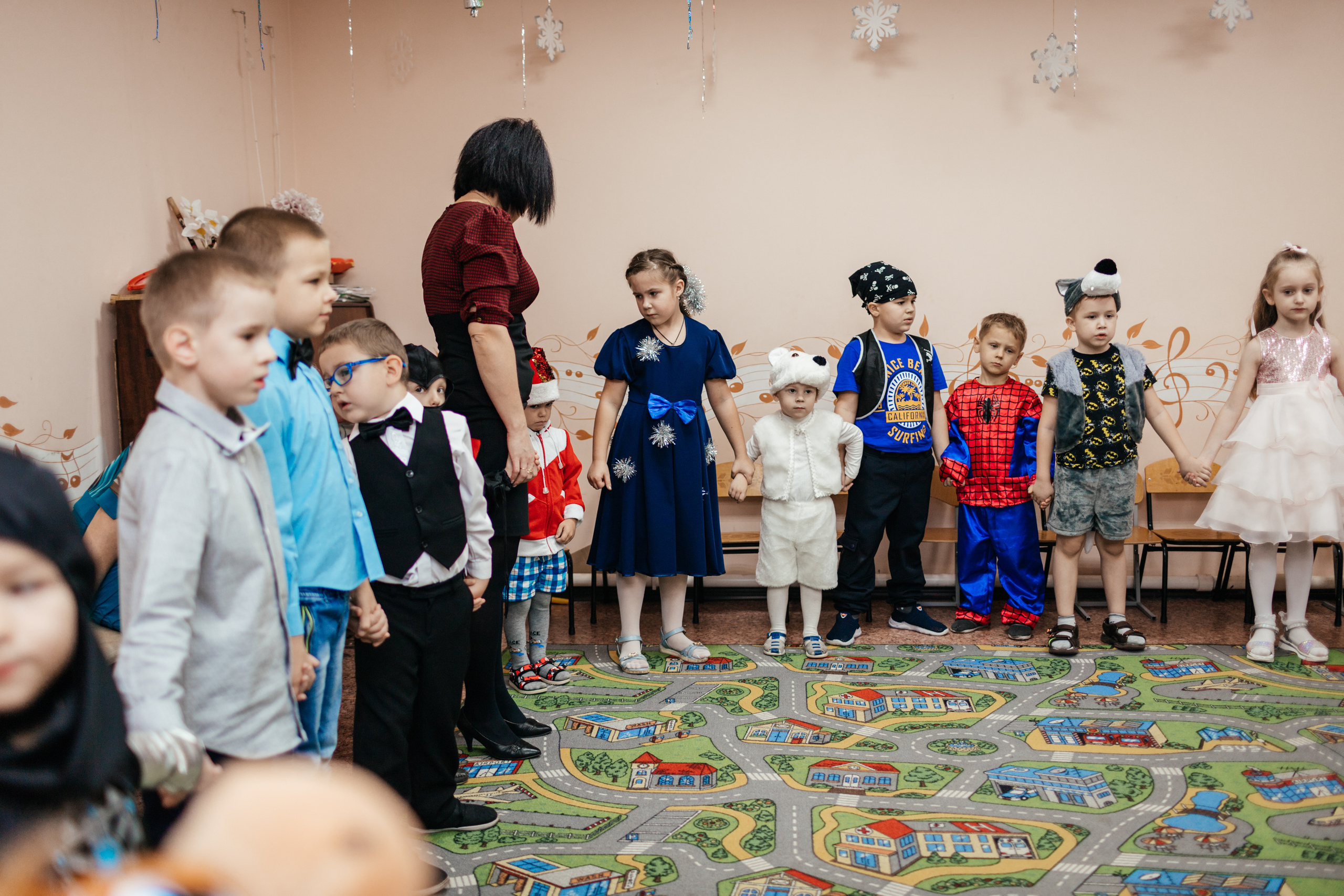 Дет.сад НГ утренник. Свадебный и семейный фотограф в Воронеже Катя Фишка