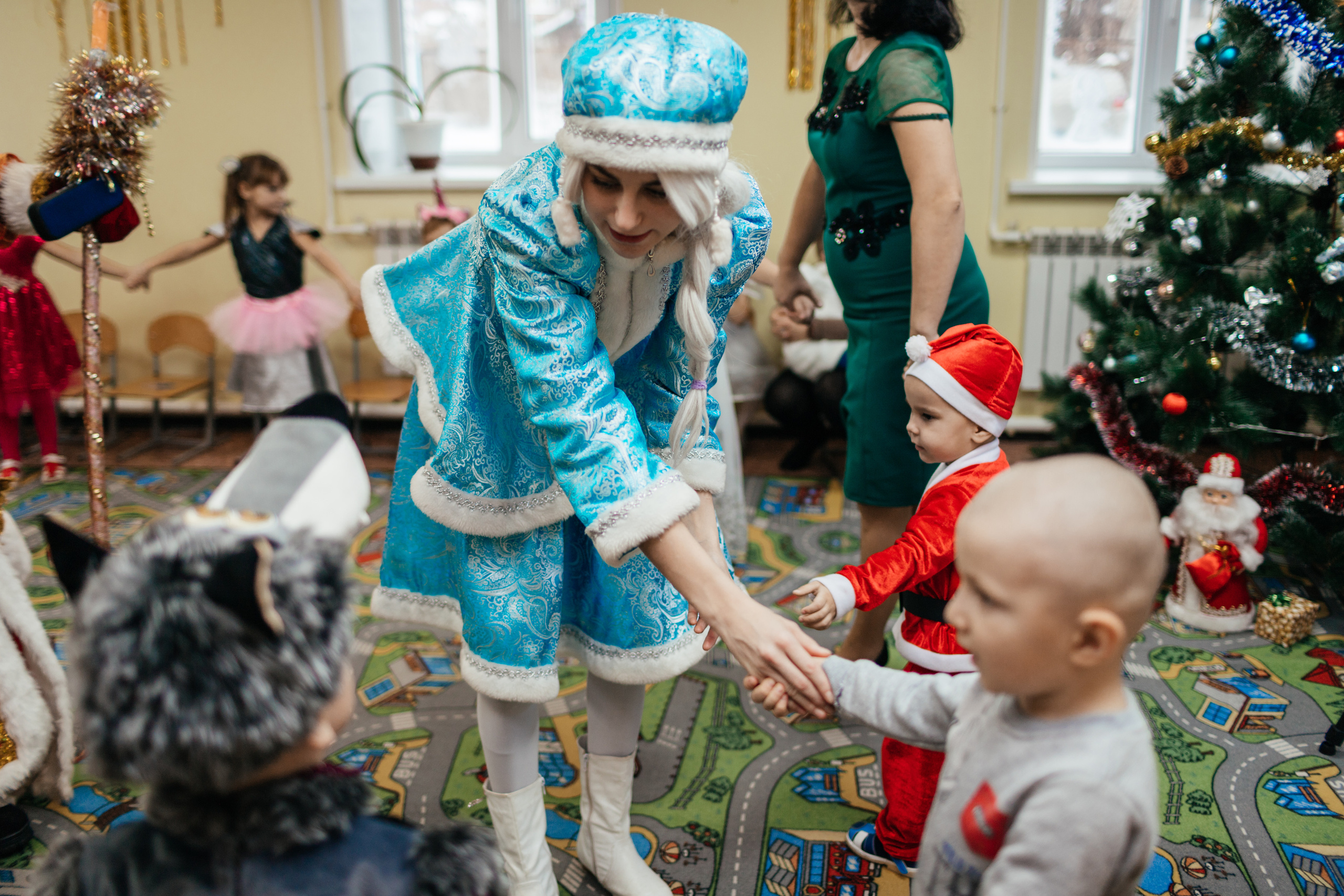 Дет.сад НГ утренник. Свадебный и семейный фотограф в Воронеже Катя Фишка