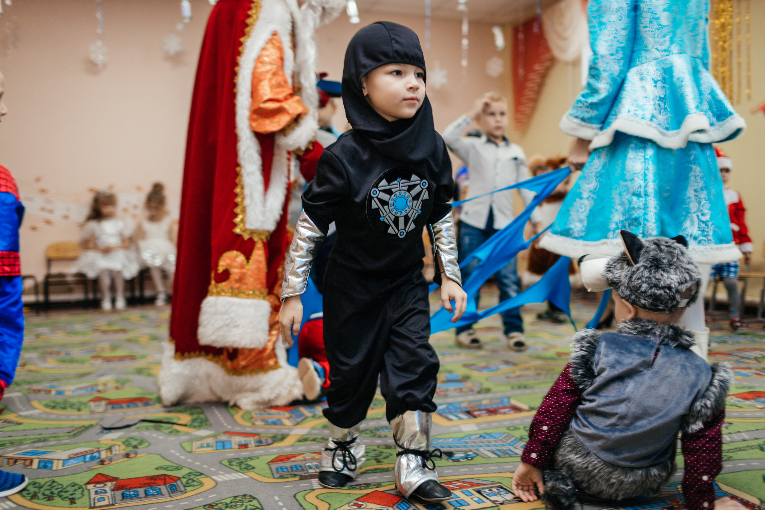 Дет.сад НГ утренник. Свадебный и семейный фотограф в Воронеже Катя Фишка