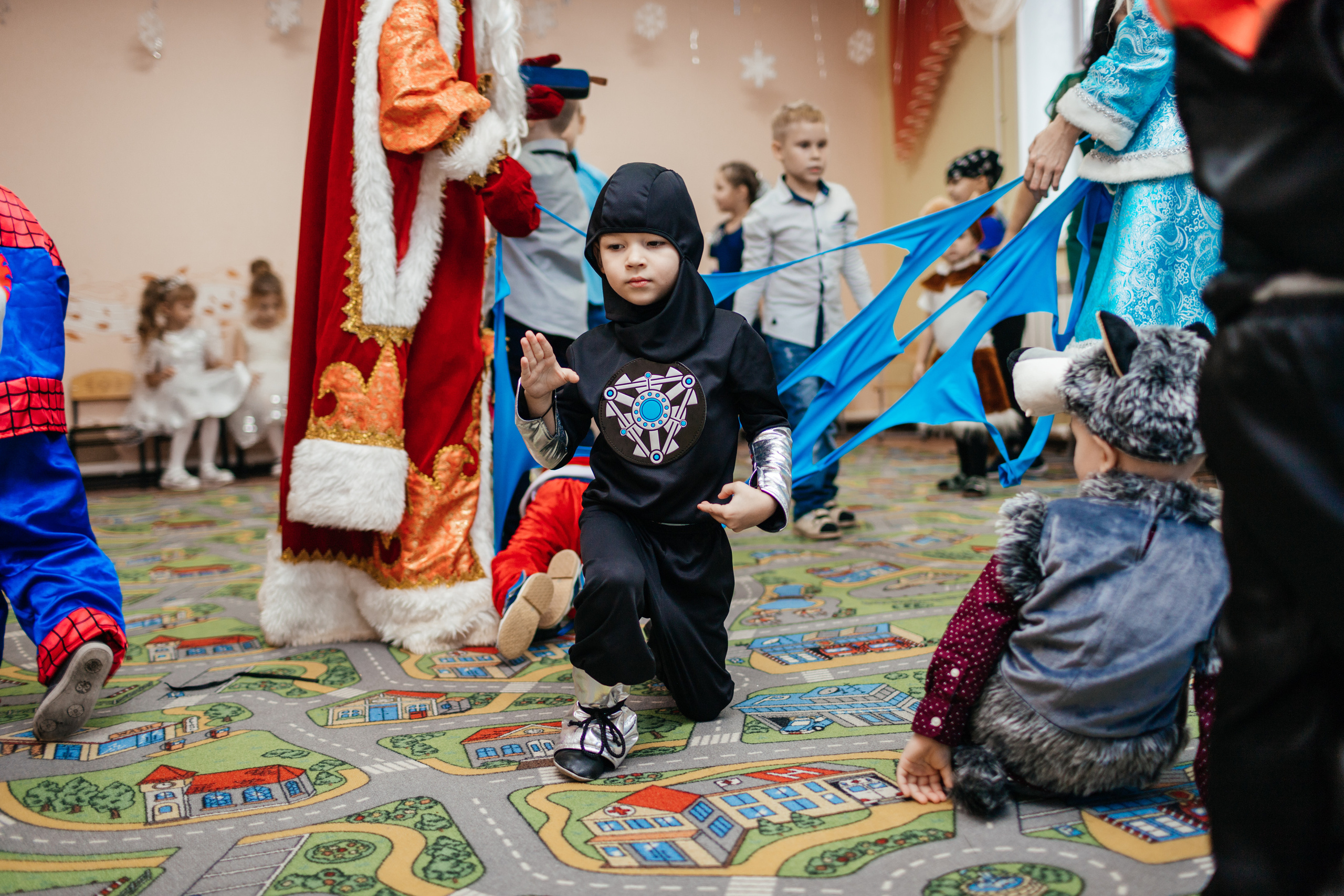 Дет.сад НГ утренник. Свадебный и семейный фотограф в Воронеже Катя Фишка