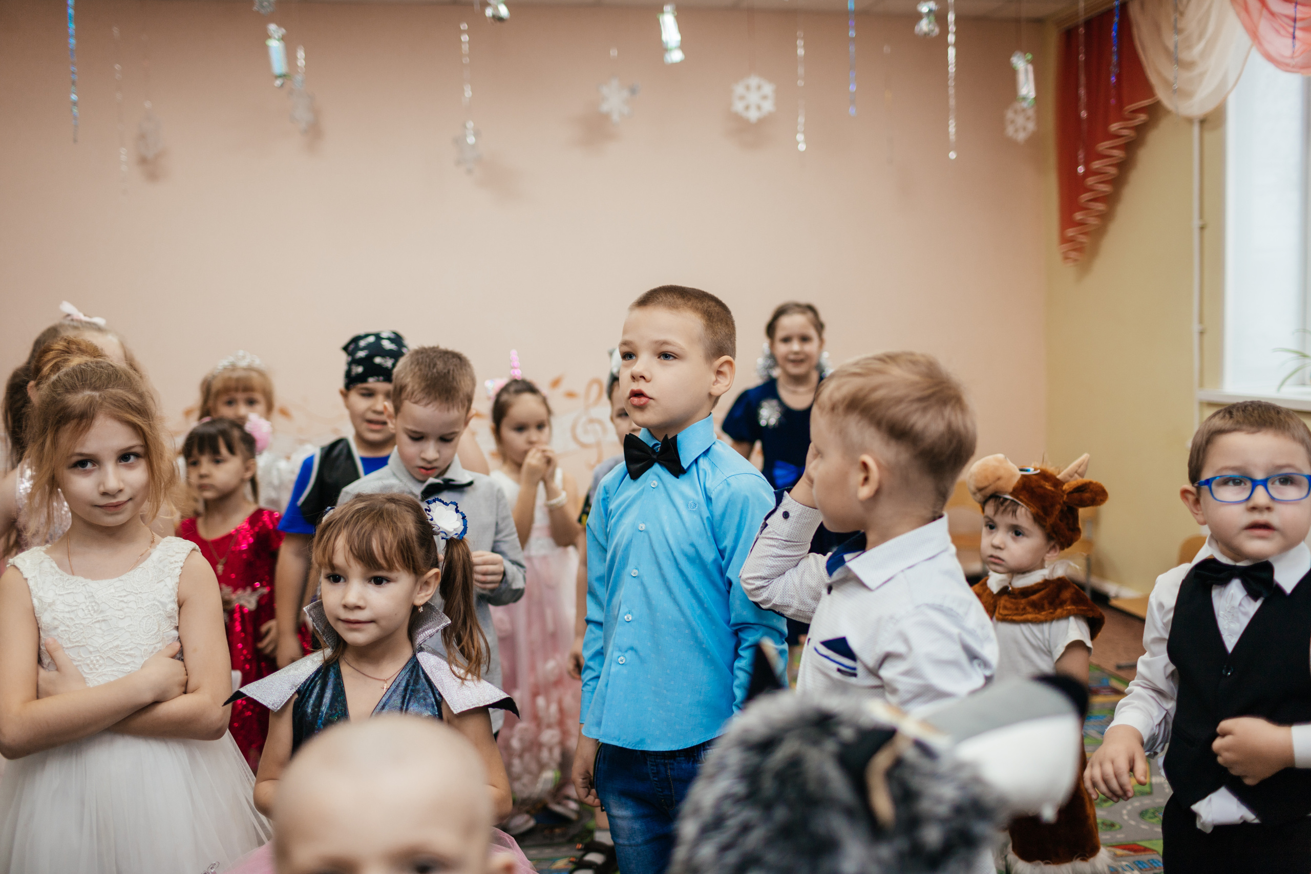 Дет.сад НГ утренник. Свадебный и семейный фотограф в Воронеже Катя Фишка