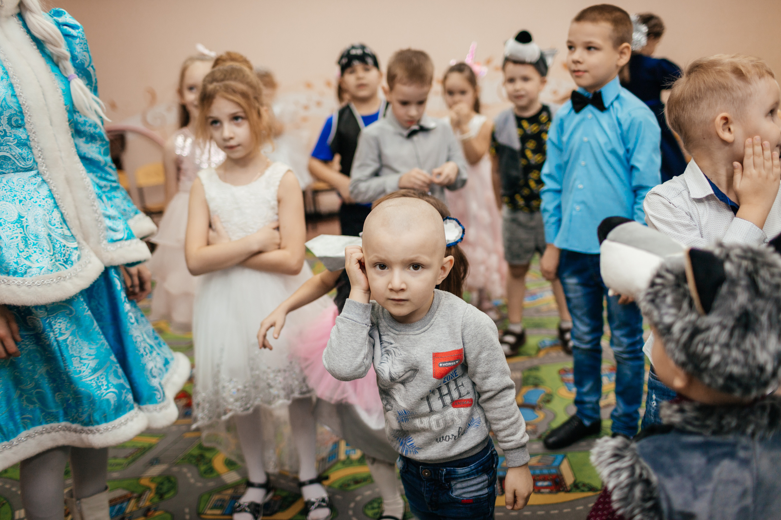 Дет.сад НГ утренник. Свадебный и семейный фотограф в Воронеже Катя Фишка