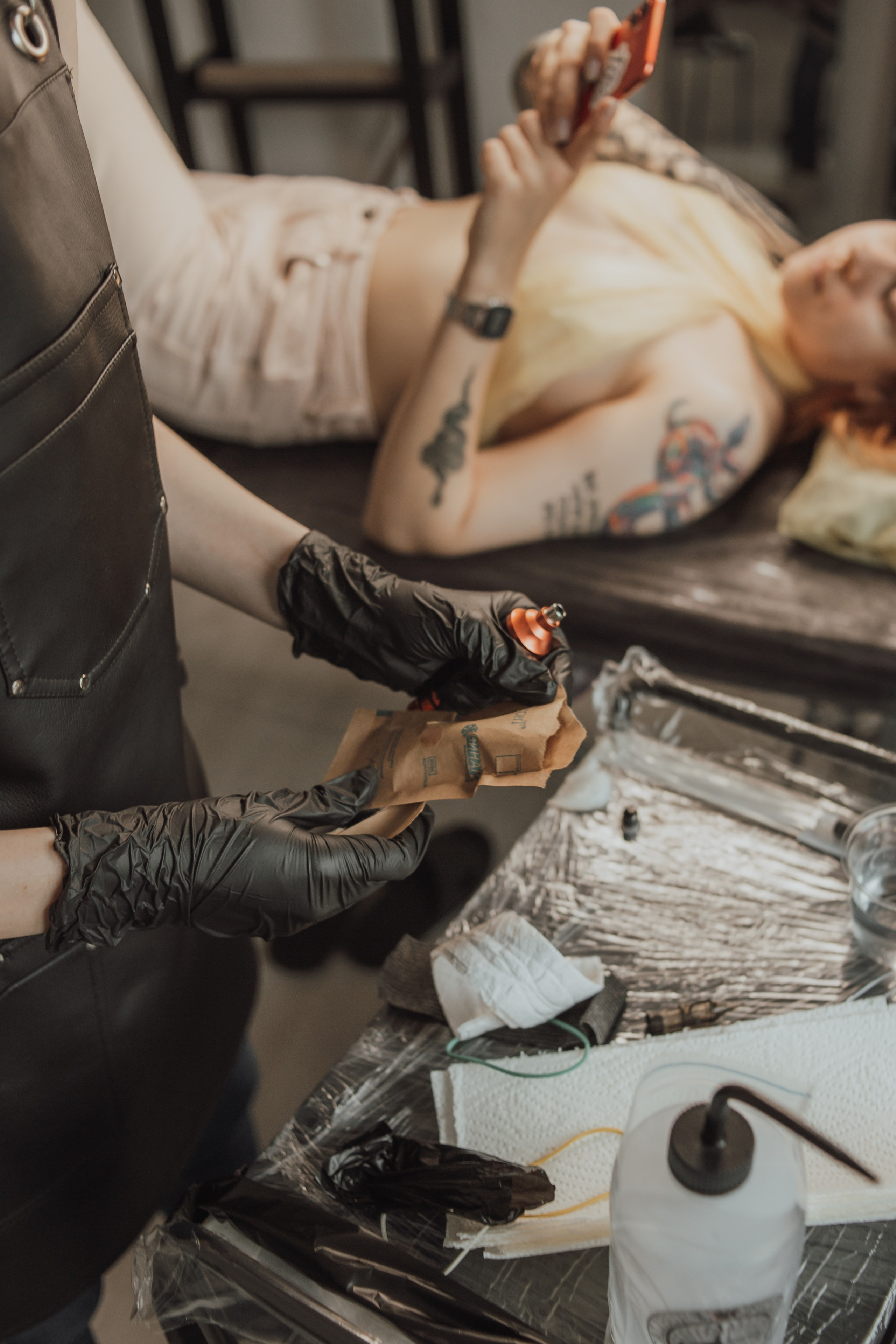 Марина. Контент для тату-мастера (август 2023). Фотограф Регина Крикунова г. Красноярск