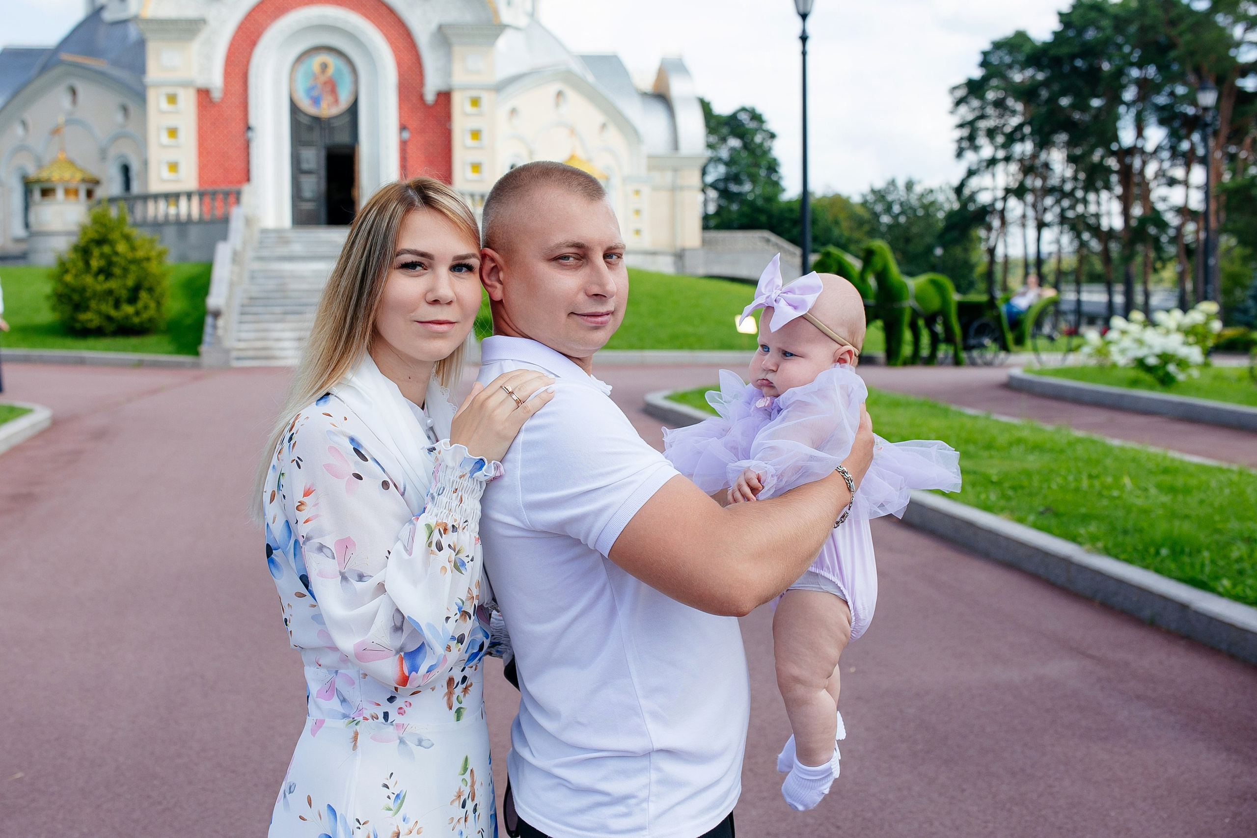Крещение Полины. Семейный и детский фотограф в Москве Александра Мак