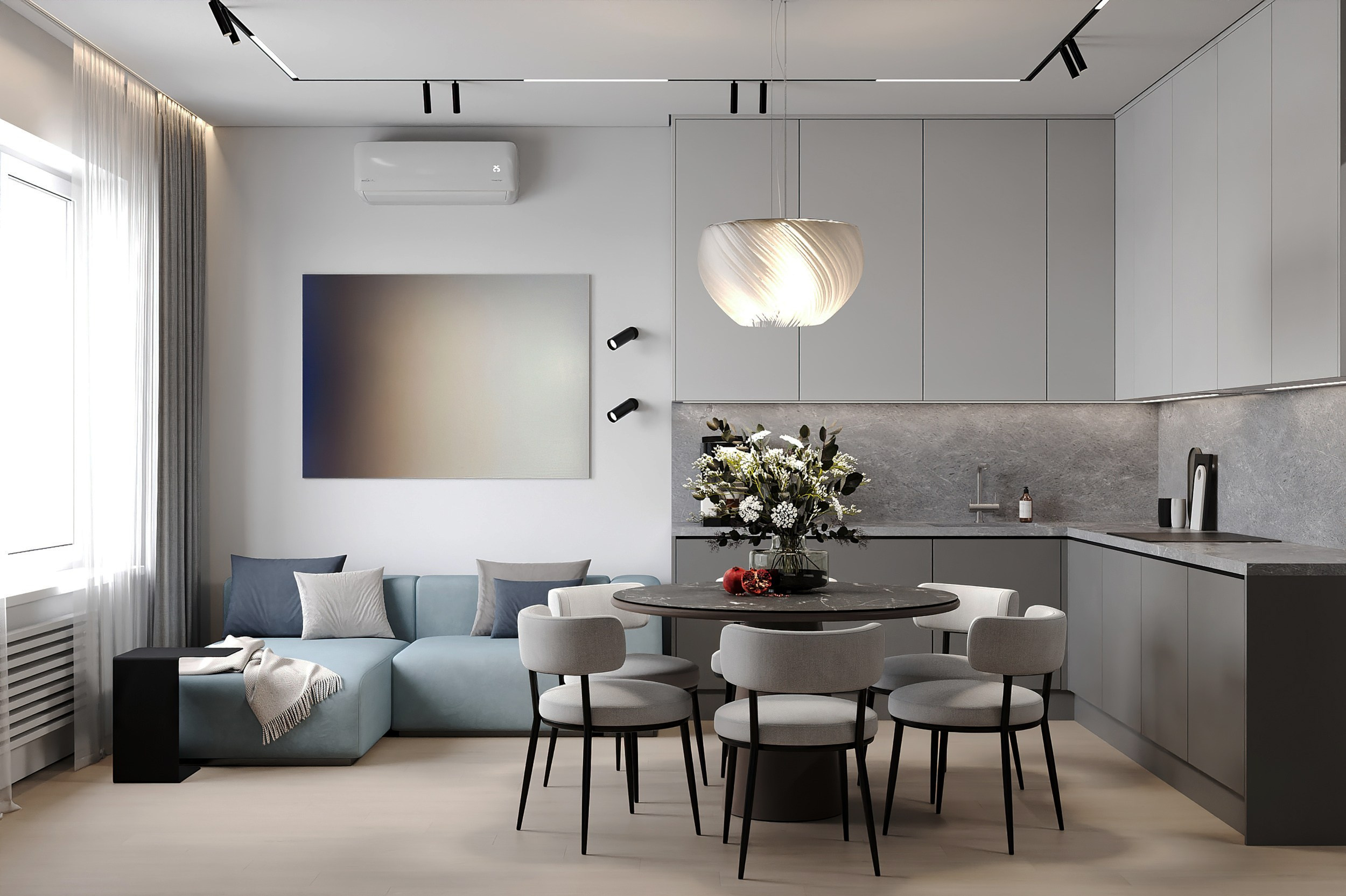 B22_Tretiakova_interiors. 3d визуализатор интерьера Анастасия Лосицкая