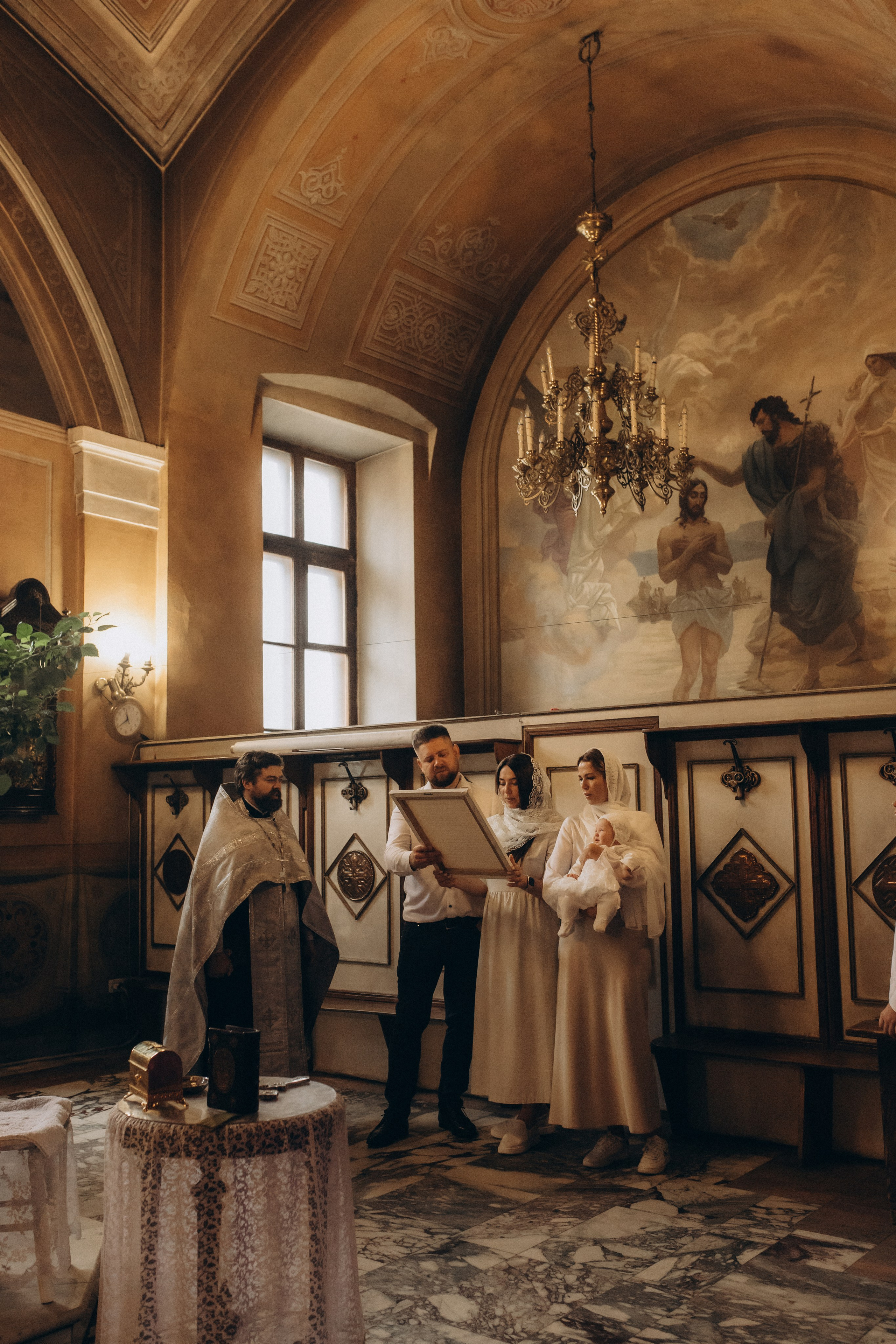 Таинство Крещения Дианы. Семейный фотограф Москва Наталия Осьмакова