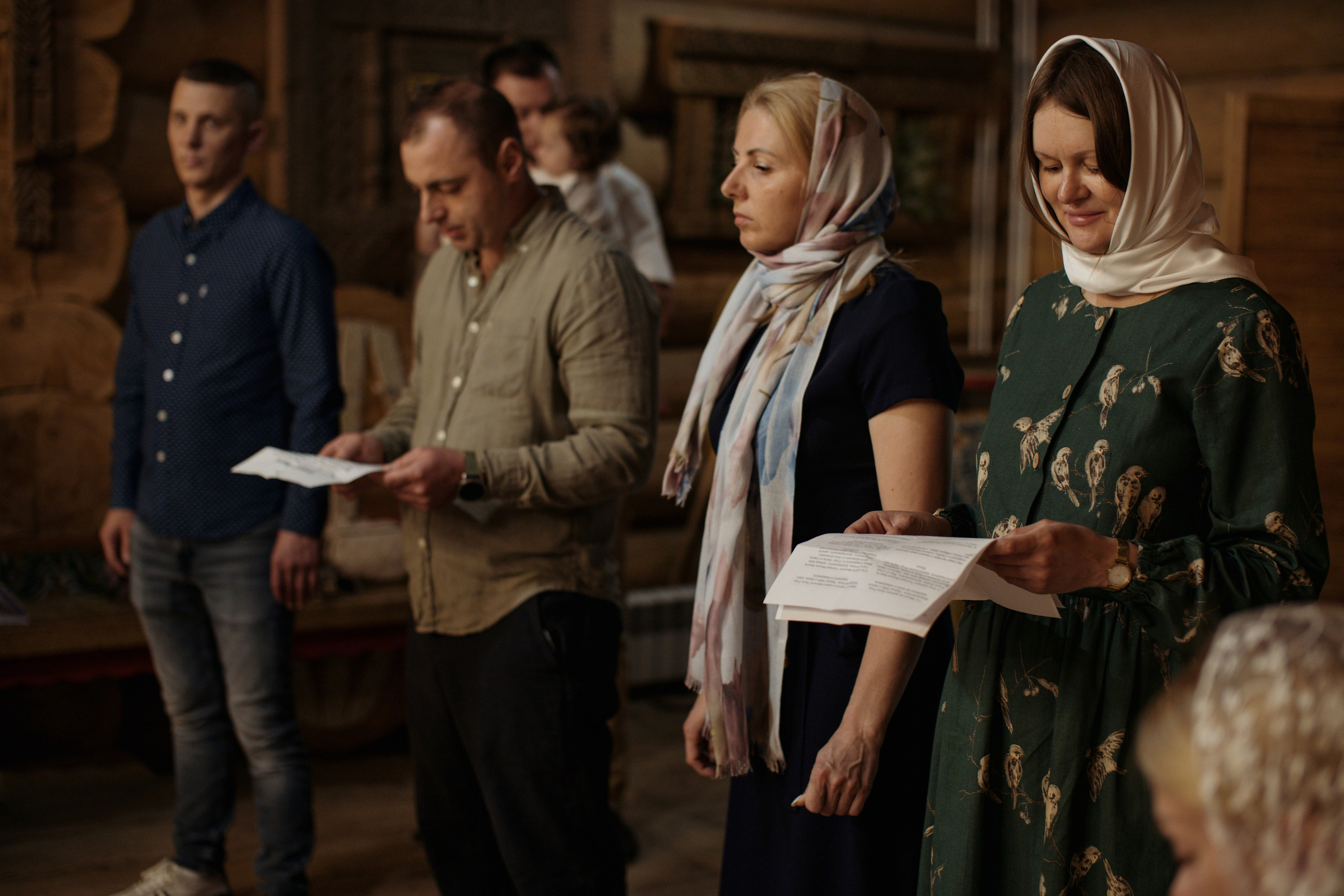 Таинство крещения Александры и Алисы. Семейный фотограф в Санк-Петербурге Юлия Поволоцкая