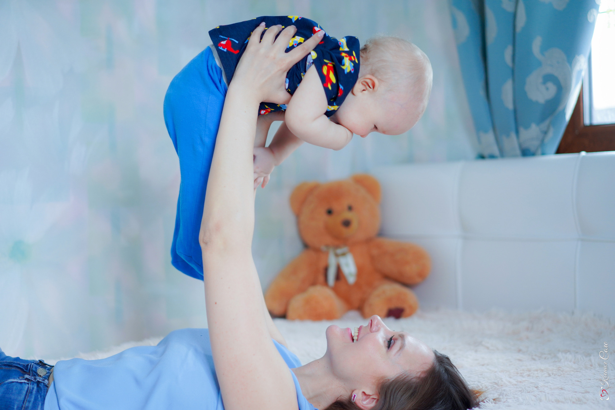 Домашняя история Кати и Максимки. Фотограф Ксения Соло