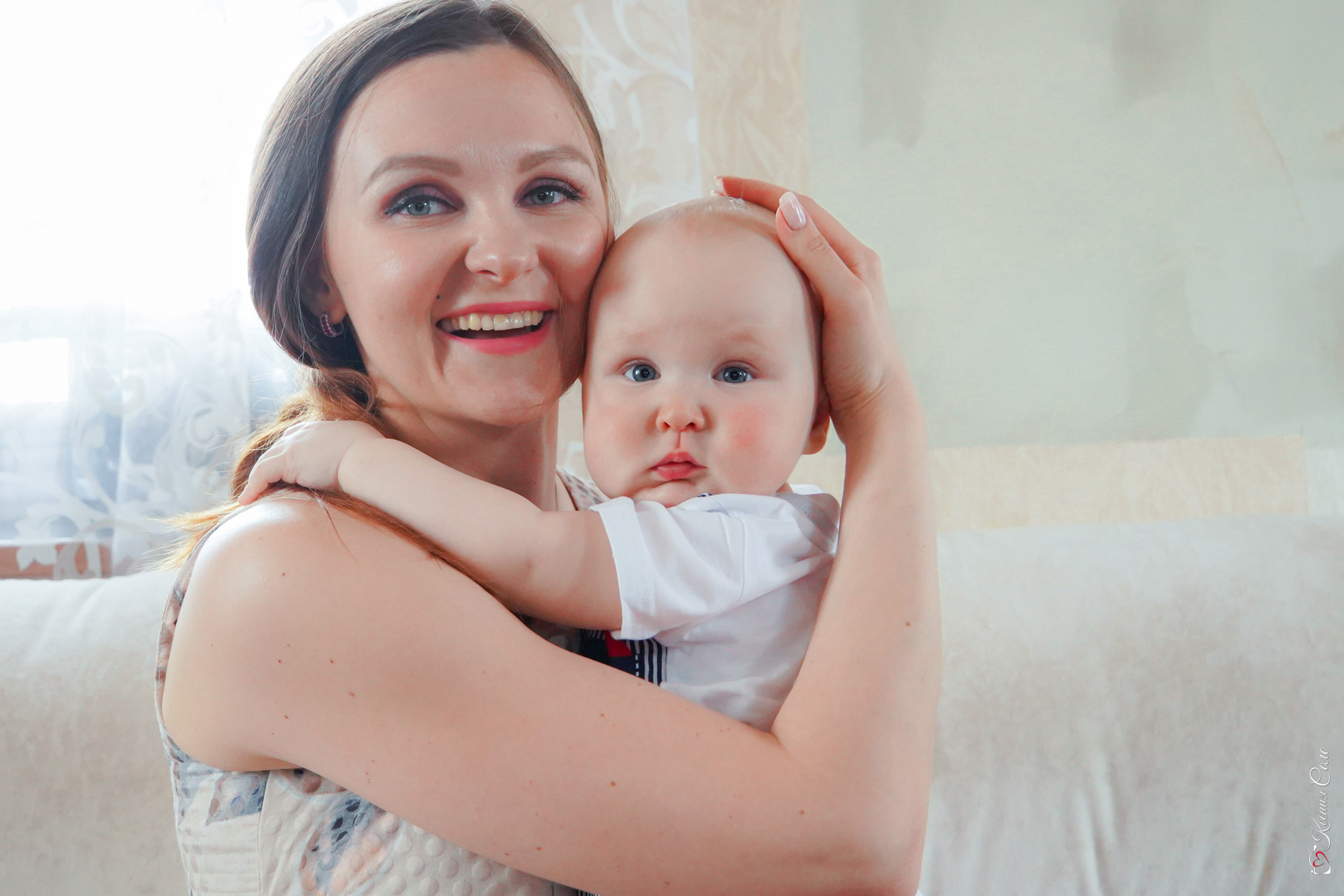 Домашняя история Кати и Максимки. Фотограф Ксения Соло