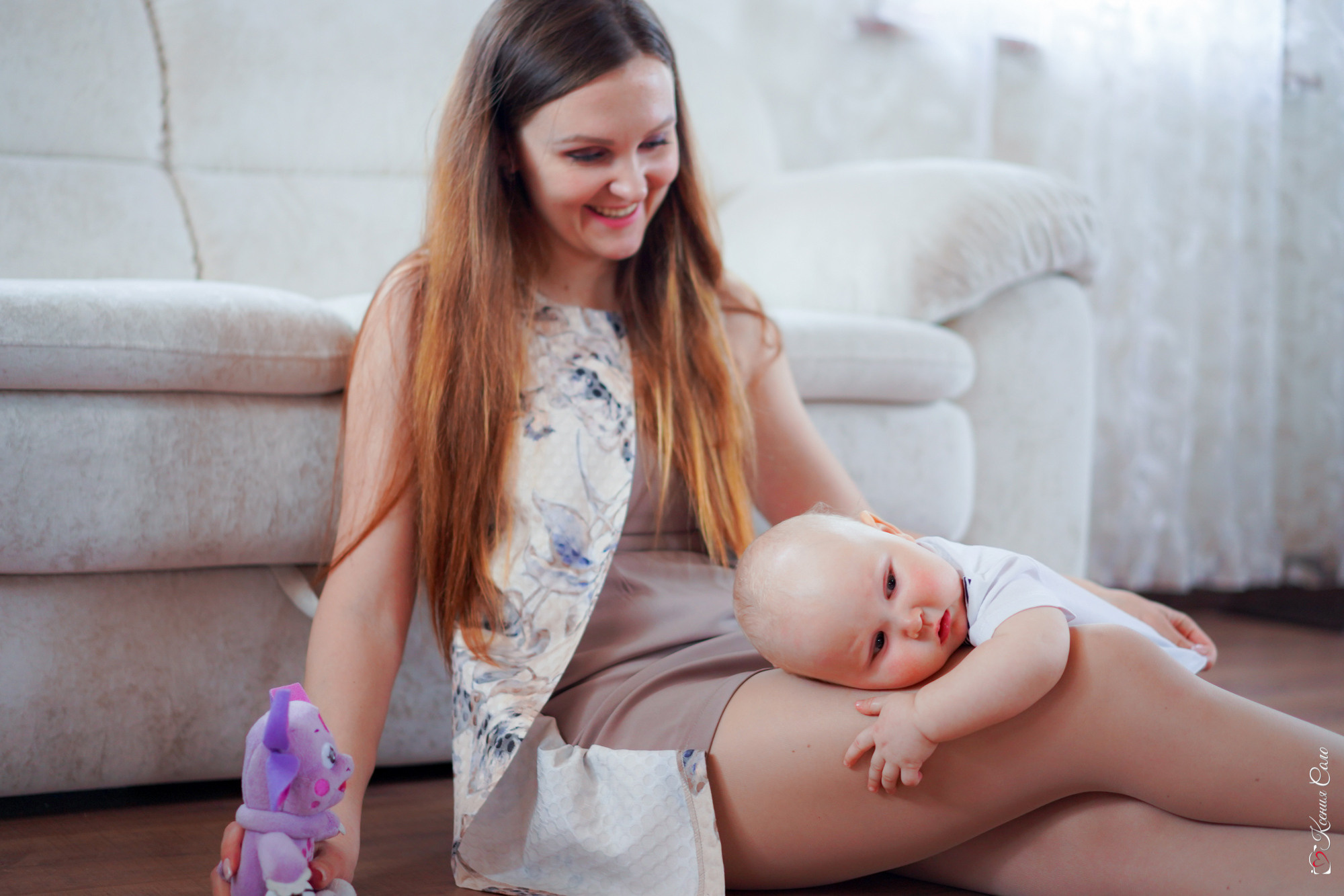 Домашняя история Кати и Максимки. Фотограф Ксения Соло