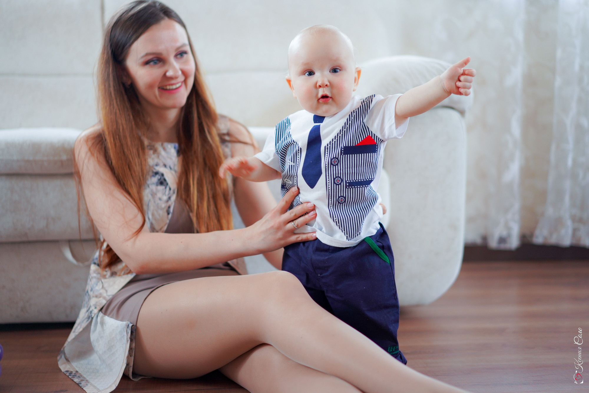 Домашняя история Кати и Максимки. Фотограф Ксения Соло