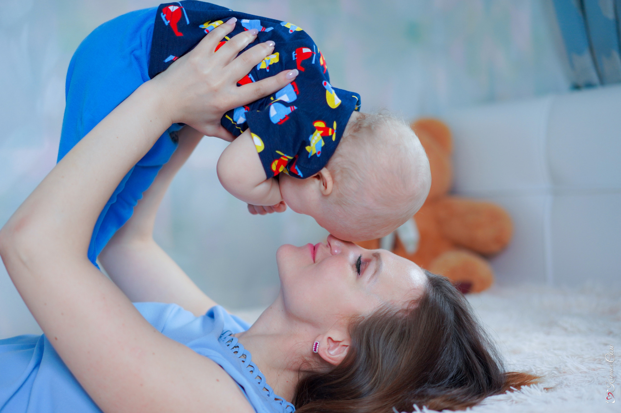 Домашняя история Кати и Максимки. Фотограф Ксения Соло