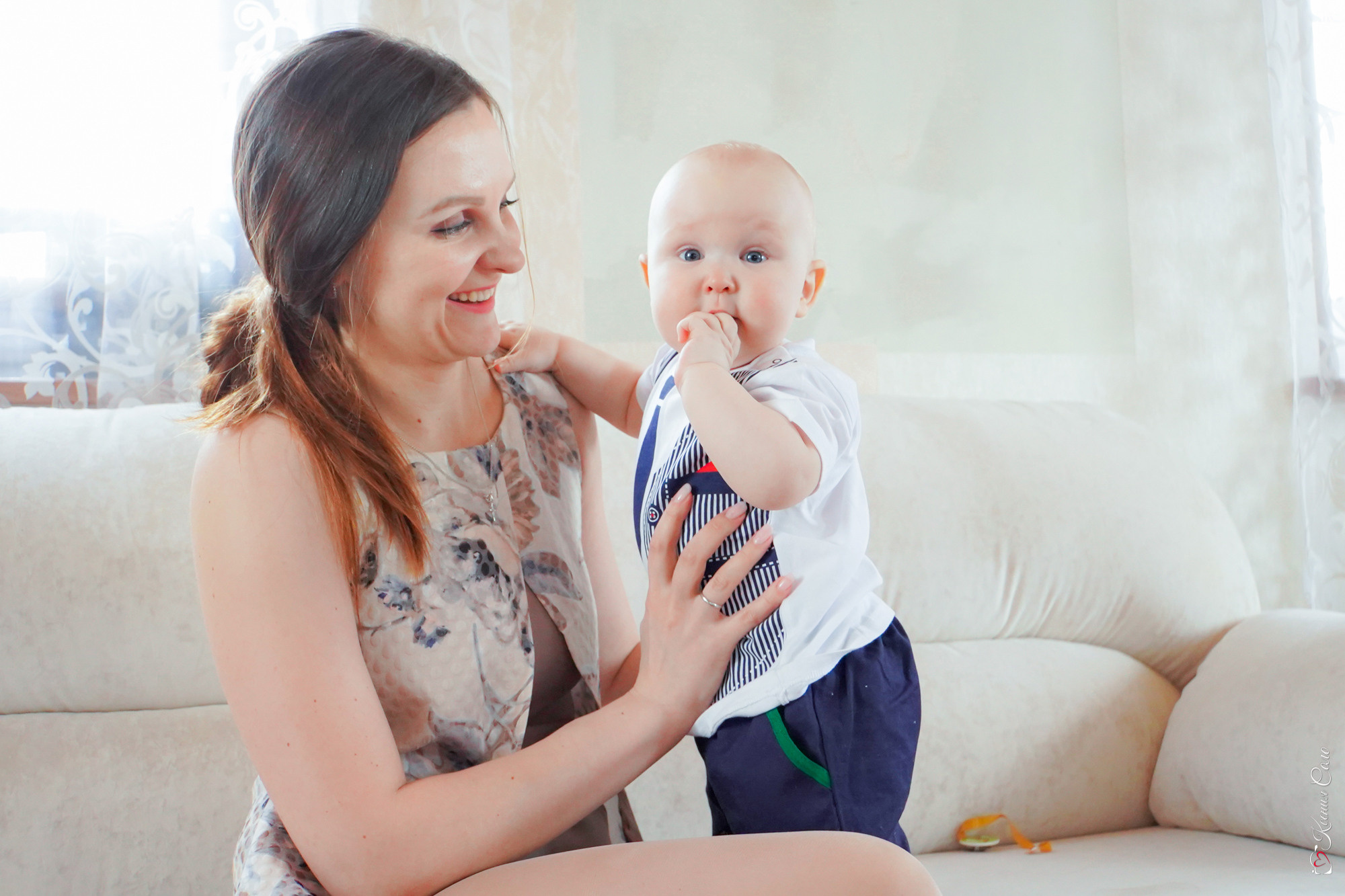 Домашняя история Кати и Максимки. Фотограф Ксения Соло