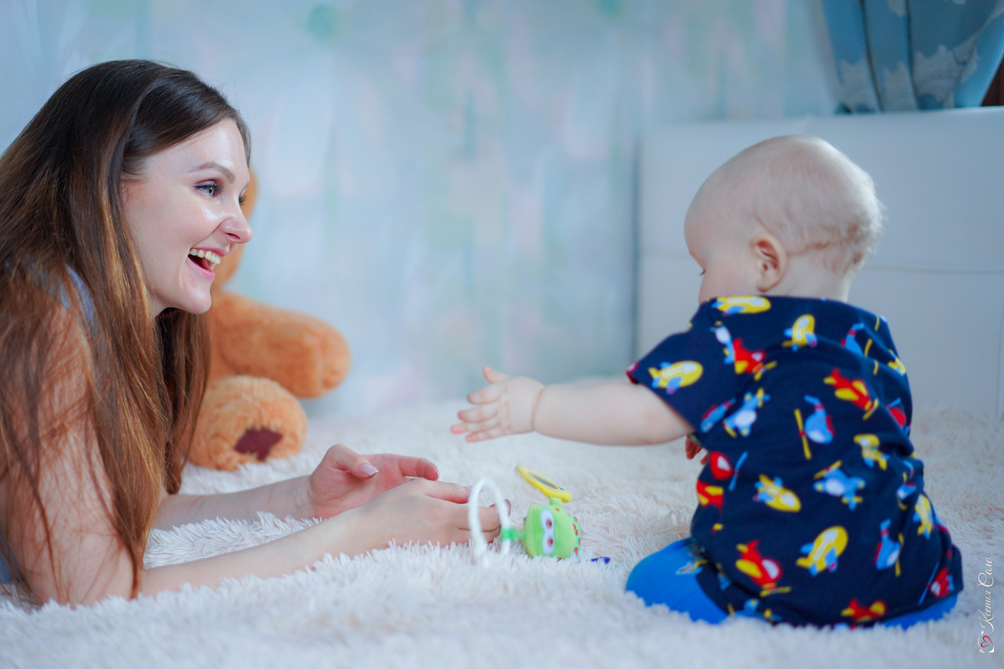 Домашняя история Кати и Максимки. Фотограф Ксения Соло