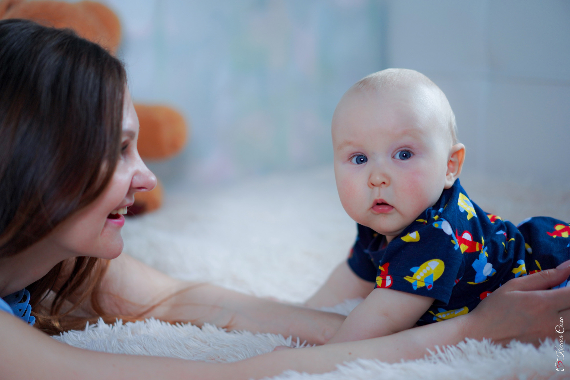 Домашняя история Кати и Максимки. Фотограф Ксения Соло