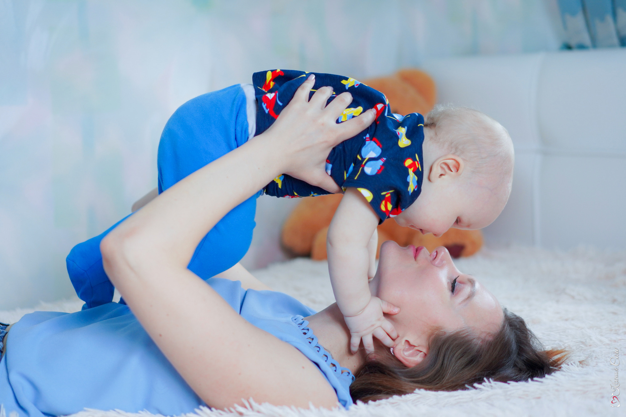 Домашняя история Кати и Максимки. Фотограф Ксения Соло