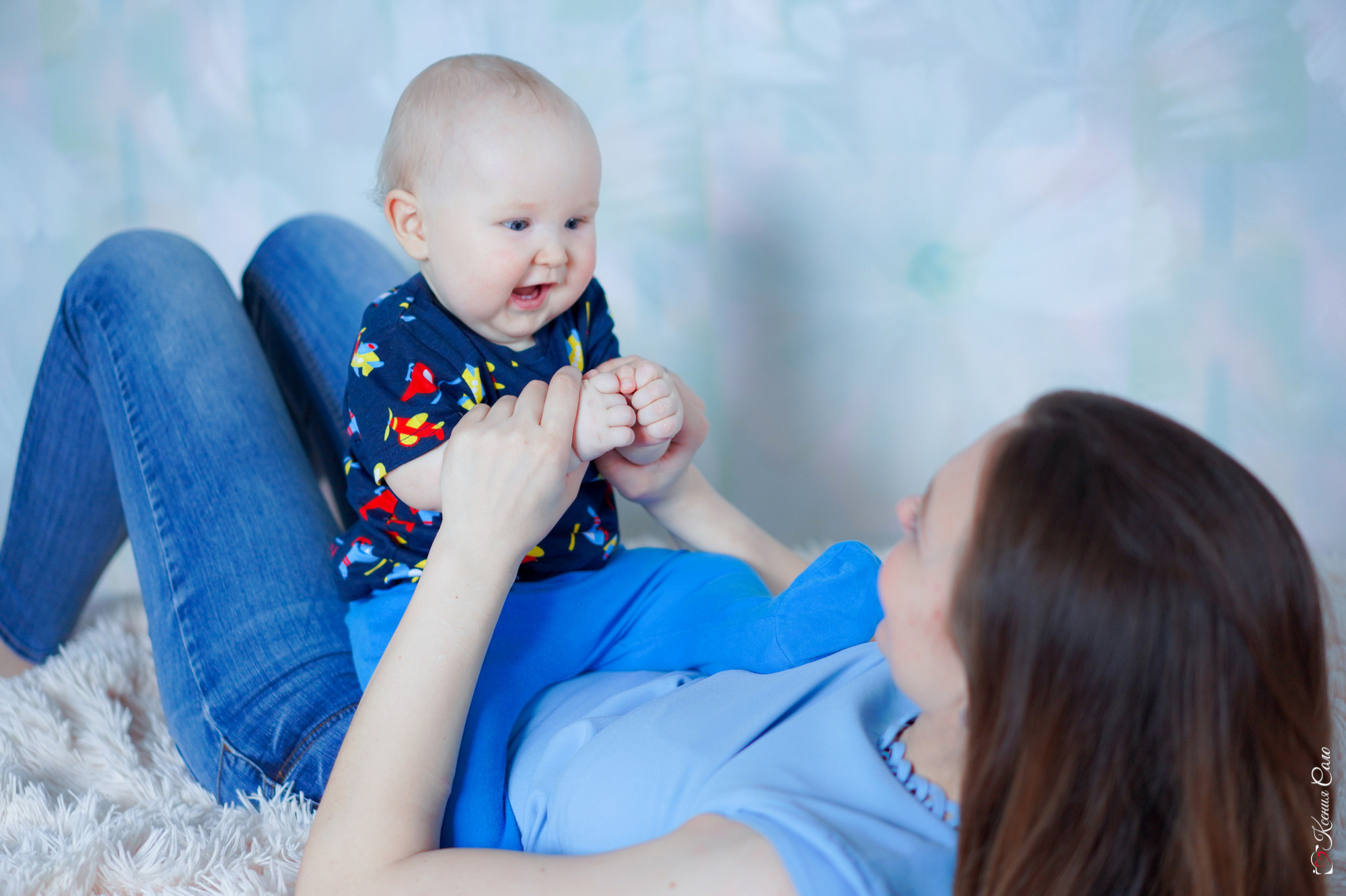 Домашняя история Кати и Максимки. Фотограф Ксения Соло
