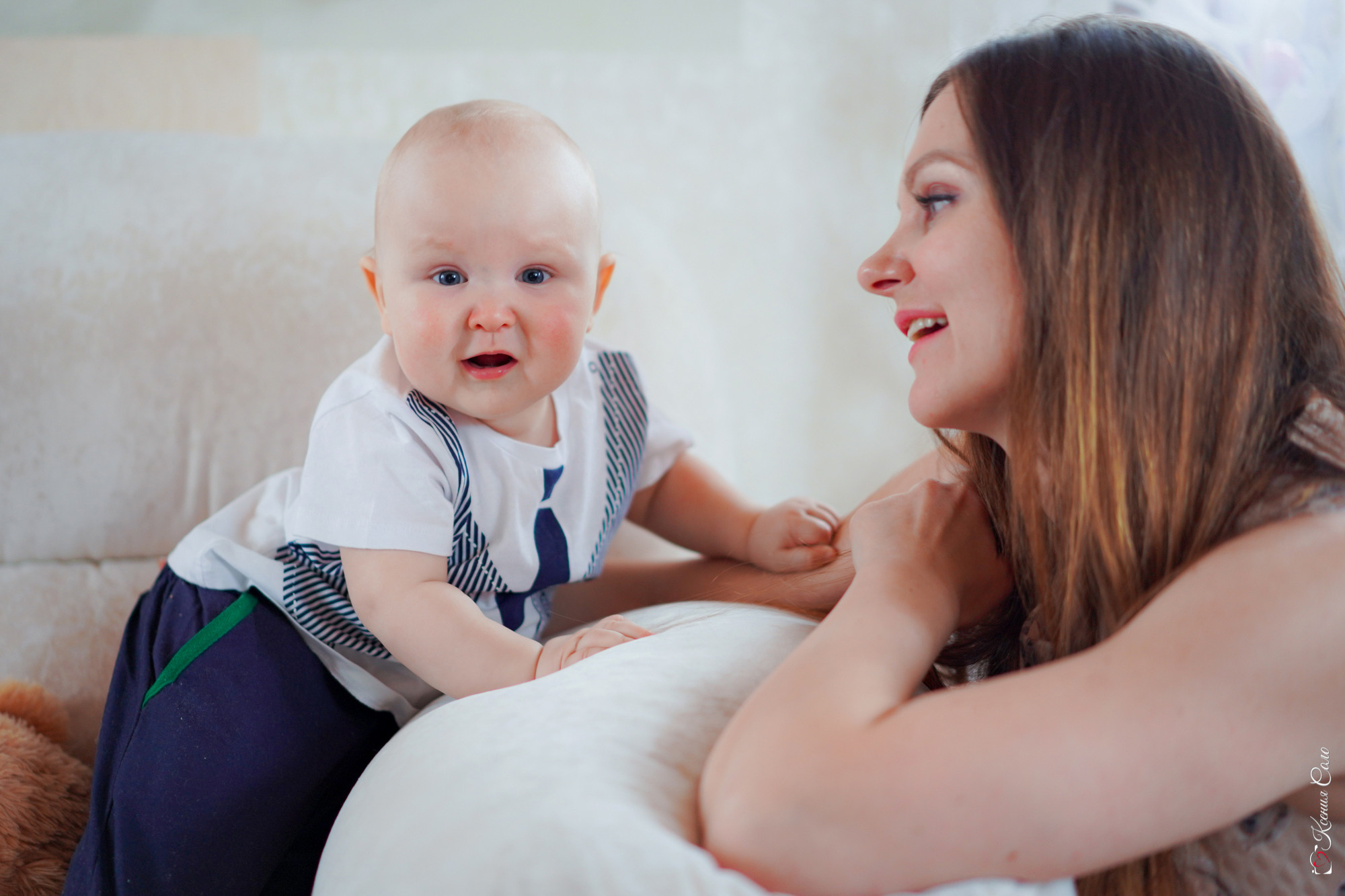 Домашняя история Кати и Максимки. Фотограф Ксения Соло
