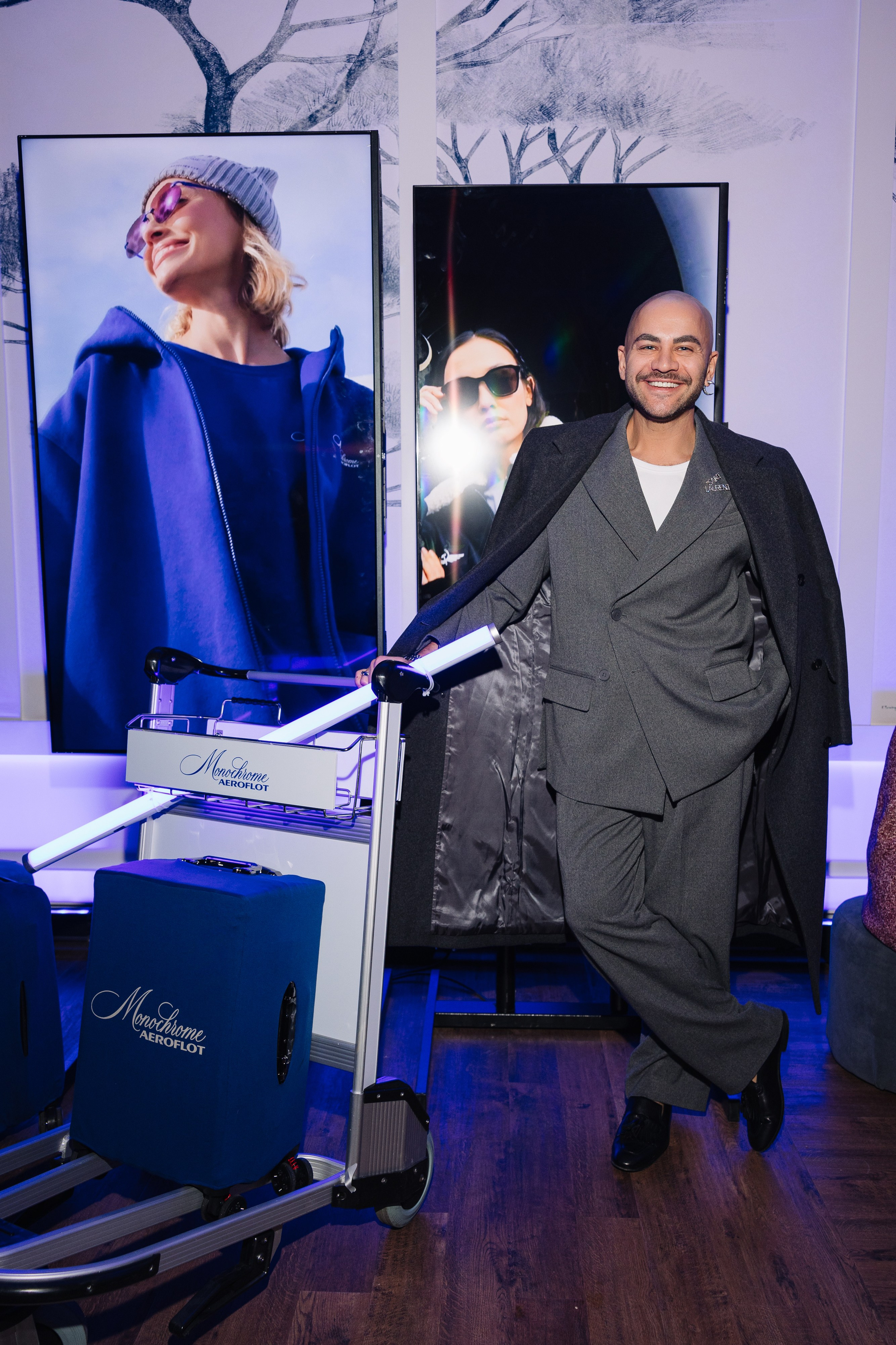 Monochrome x Aeroflot. Фотограф Олег Коровяков