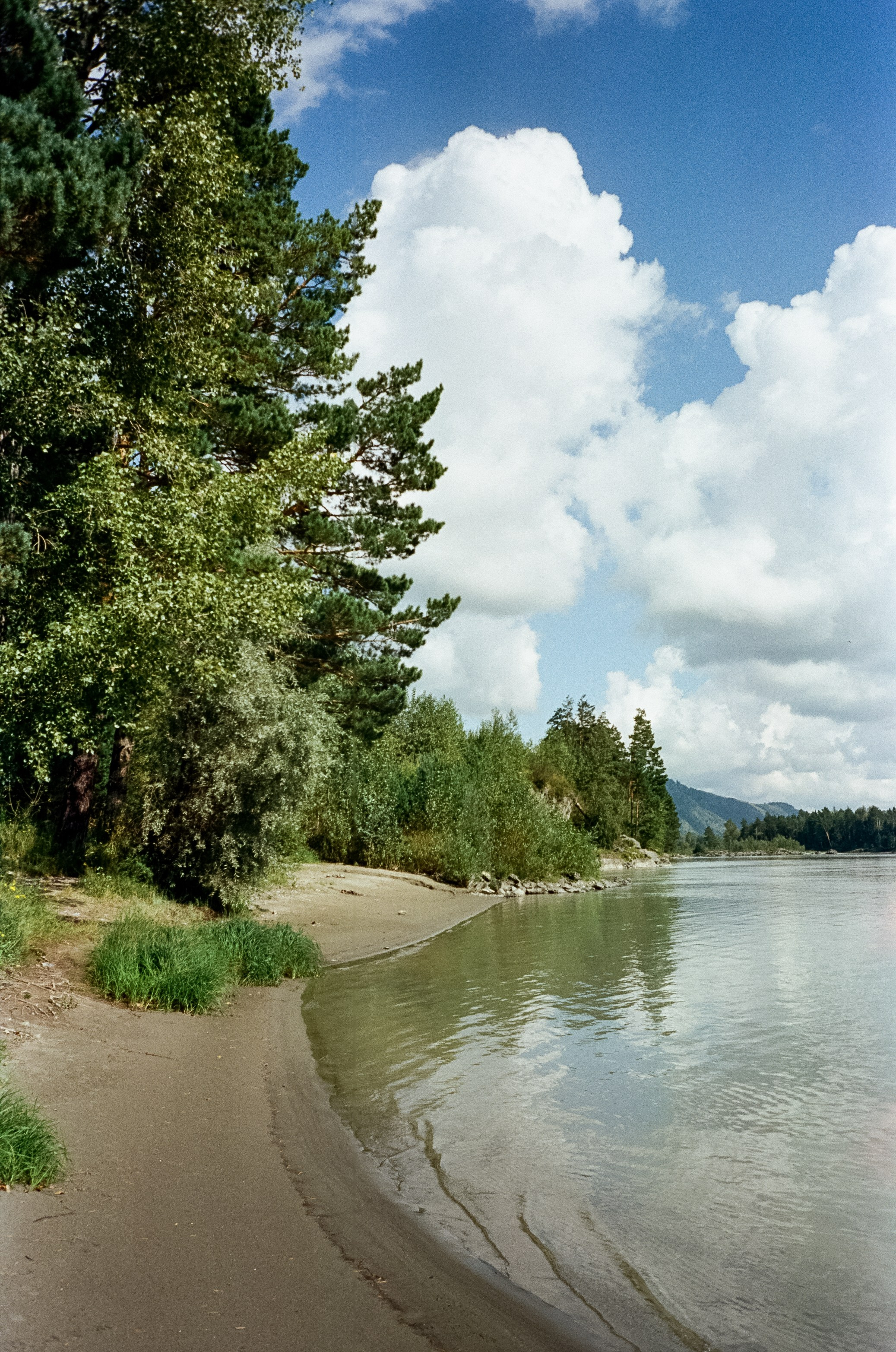 Катунь на Айском тракте и вечерний Кызыл-Таш. Фотограф-документалист Мария Осокина