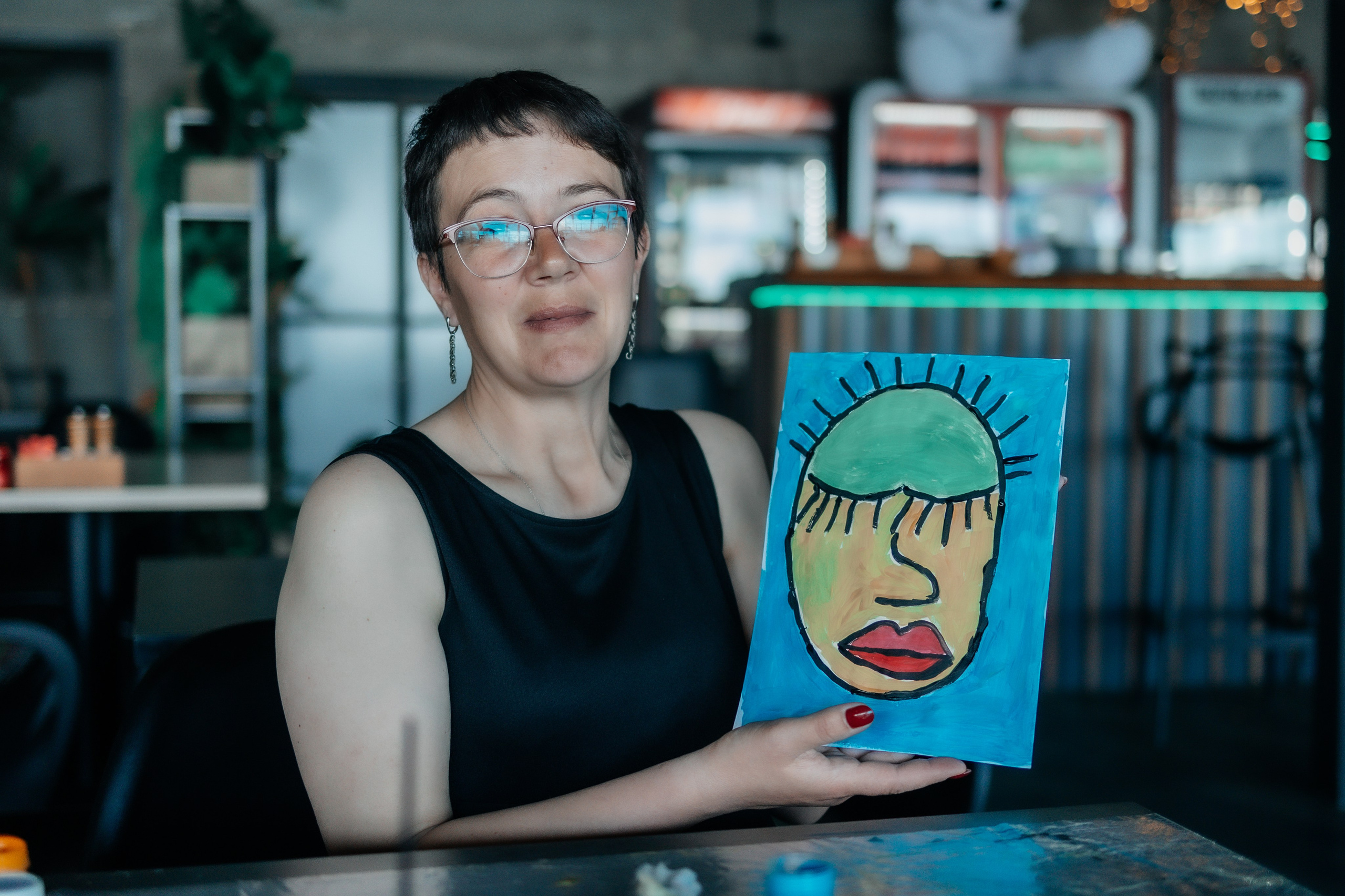 Азартное рисование. Семейный и детский фотограф в Славгороде Анастасия Винс