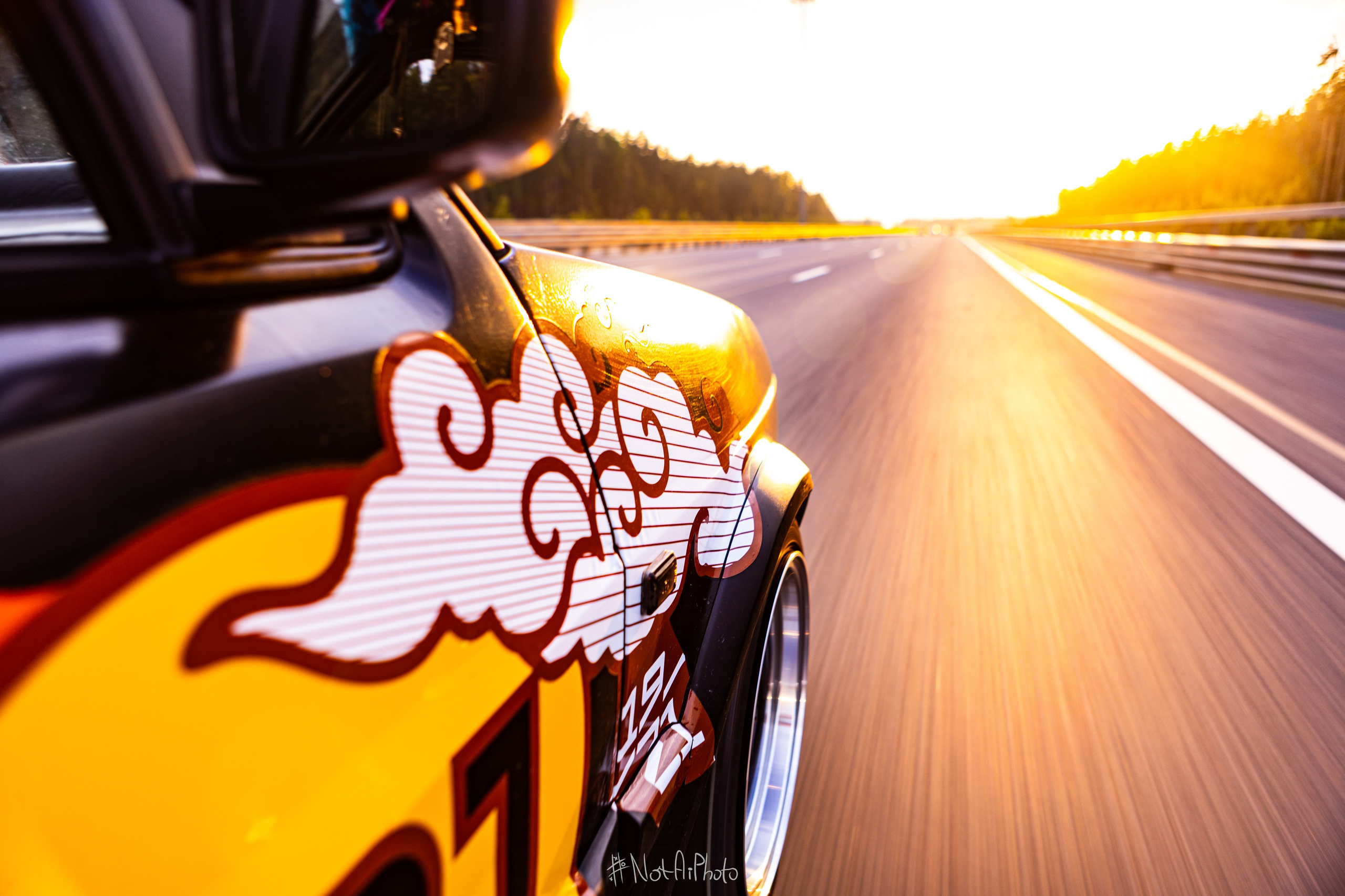 Медиа-сопровождение авто-проекта VW Golf 2. #NotAiPhoto — автомобильный фотограф