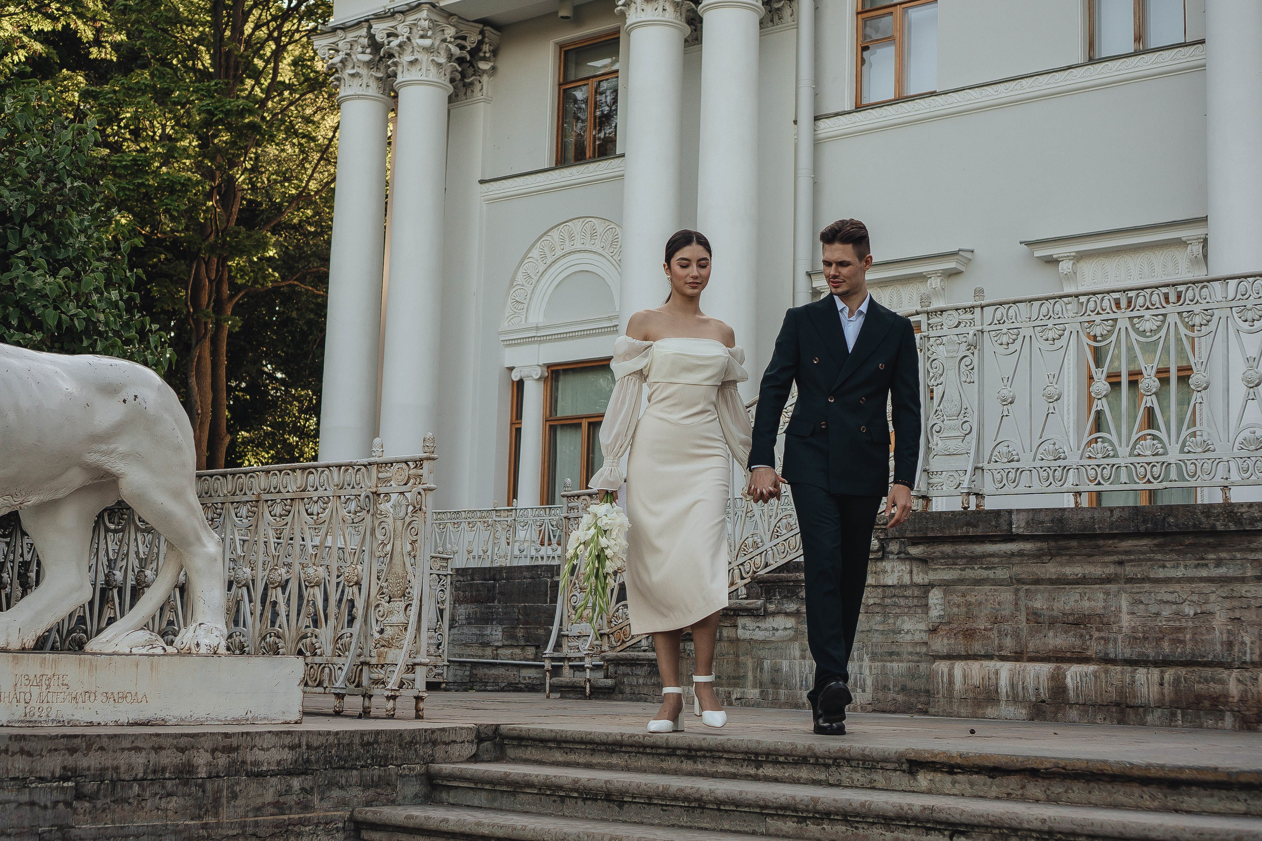 СВАДЕБНАЯ СЬЕМКА НА РАССВЕТЕ НА ЕЛАГИНОМ ОСТОРОВЕ. Профессиональный фотограф, Санкт-Петербург — Виктория Богомолова