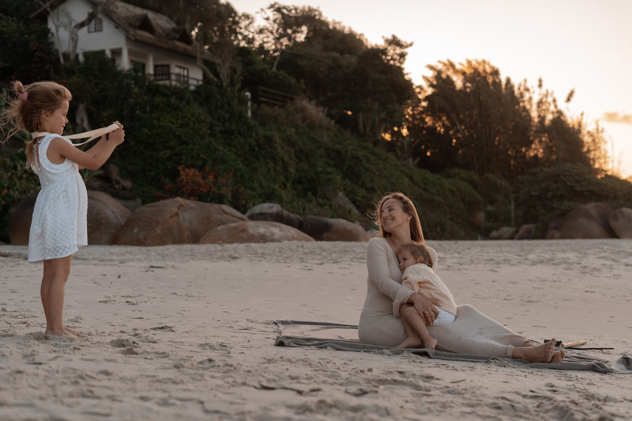 Морская прогулка на закате. Русский фотограф во Флорианополисе | Лена Муни | Беременность, новорожденные, семья